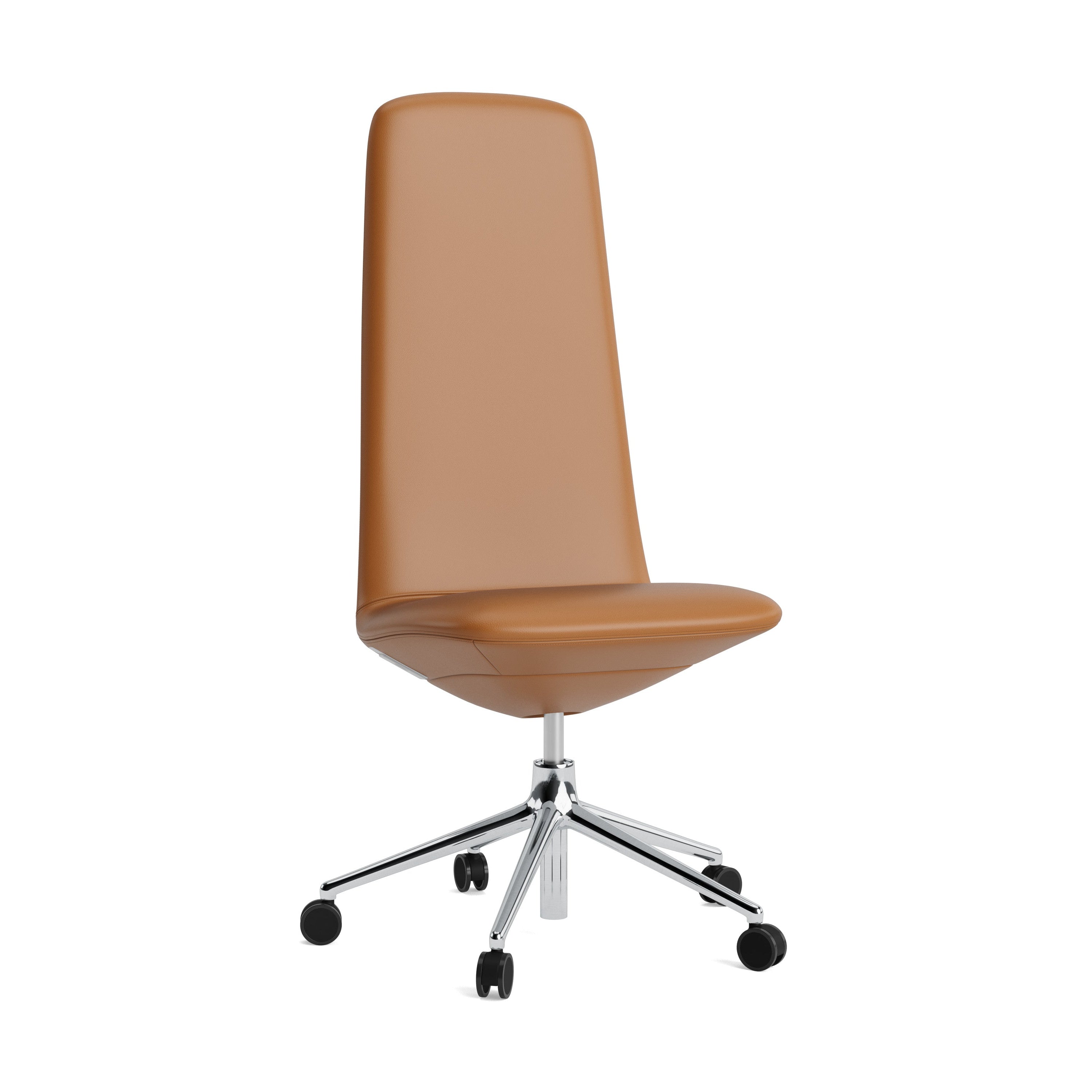 Office Chair, das von High 5W mit Aluminiumbasis gepolstert wurde