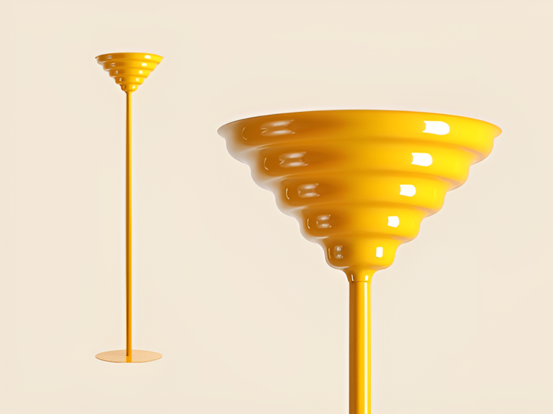 Stehleuchte WAVE gelb