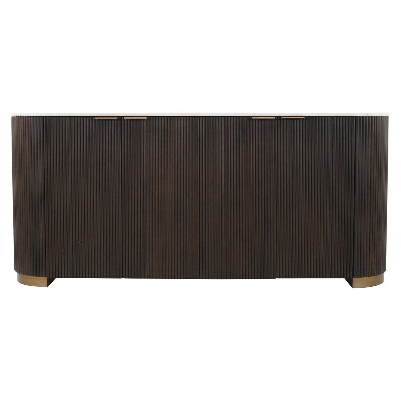 MAYFIELD Chest of Drawers White Marble