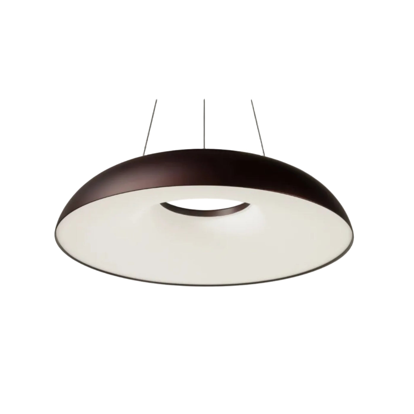 MAGGIOLONE pendant lamp in matte brown