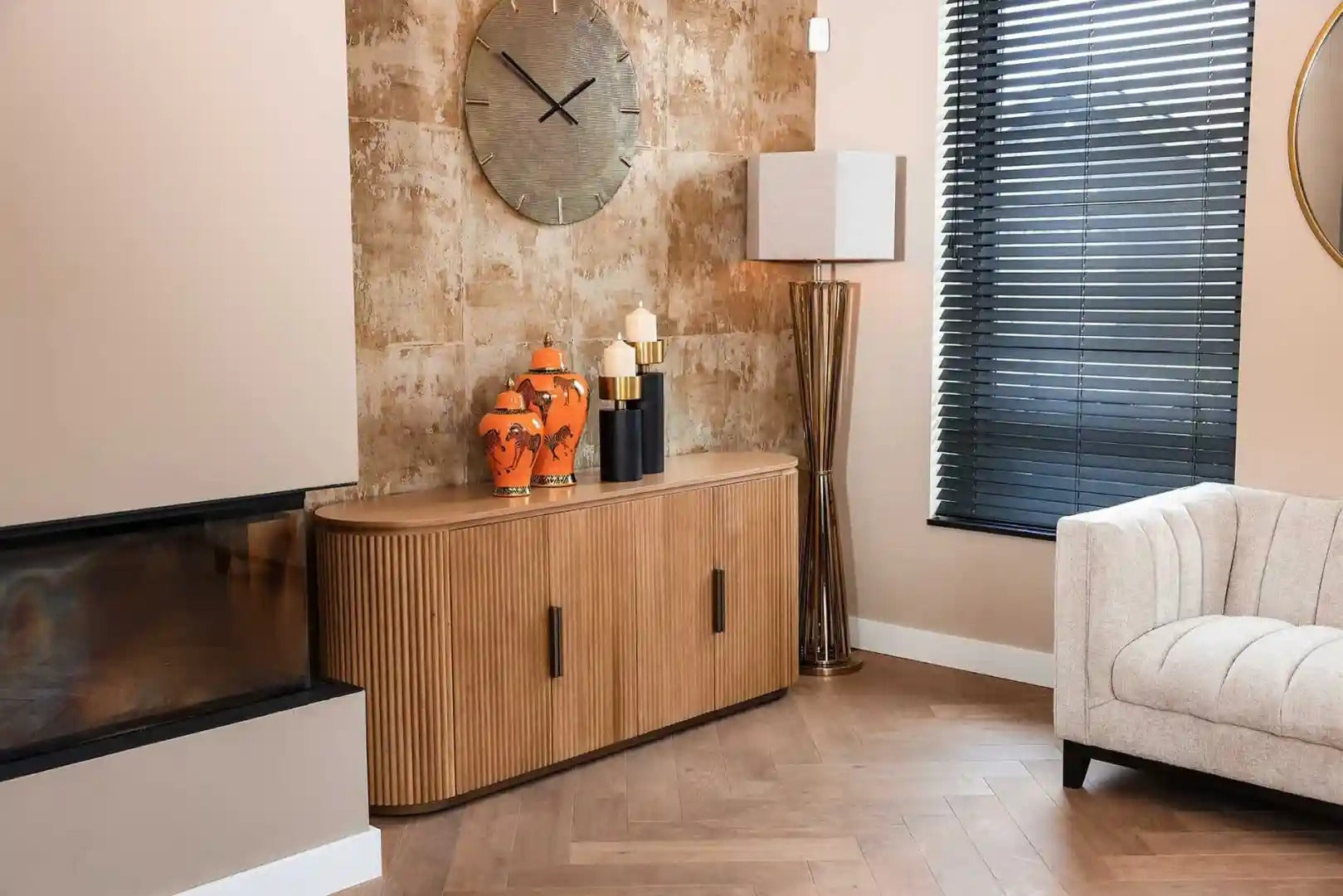 BELFORT oak sideboard
