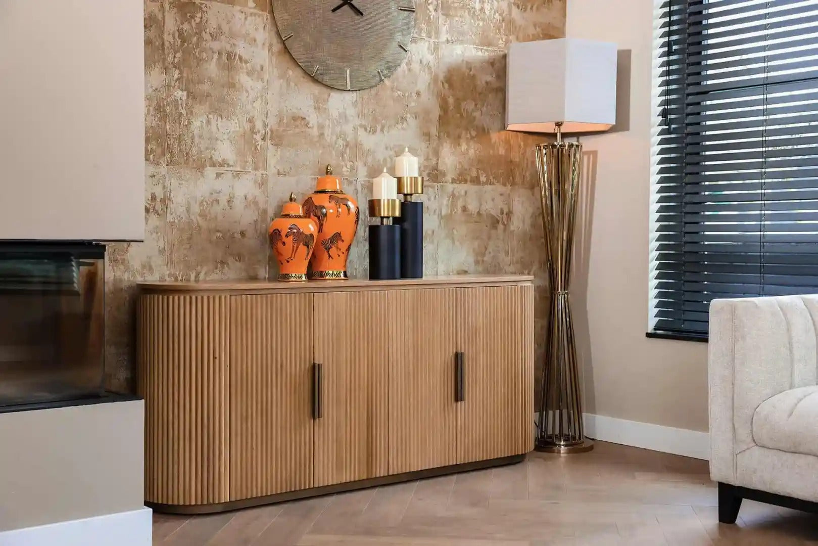 BELFORT oak sideboard