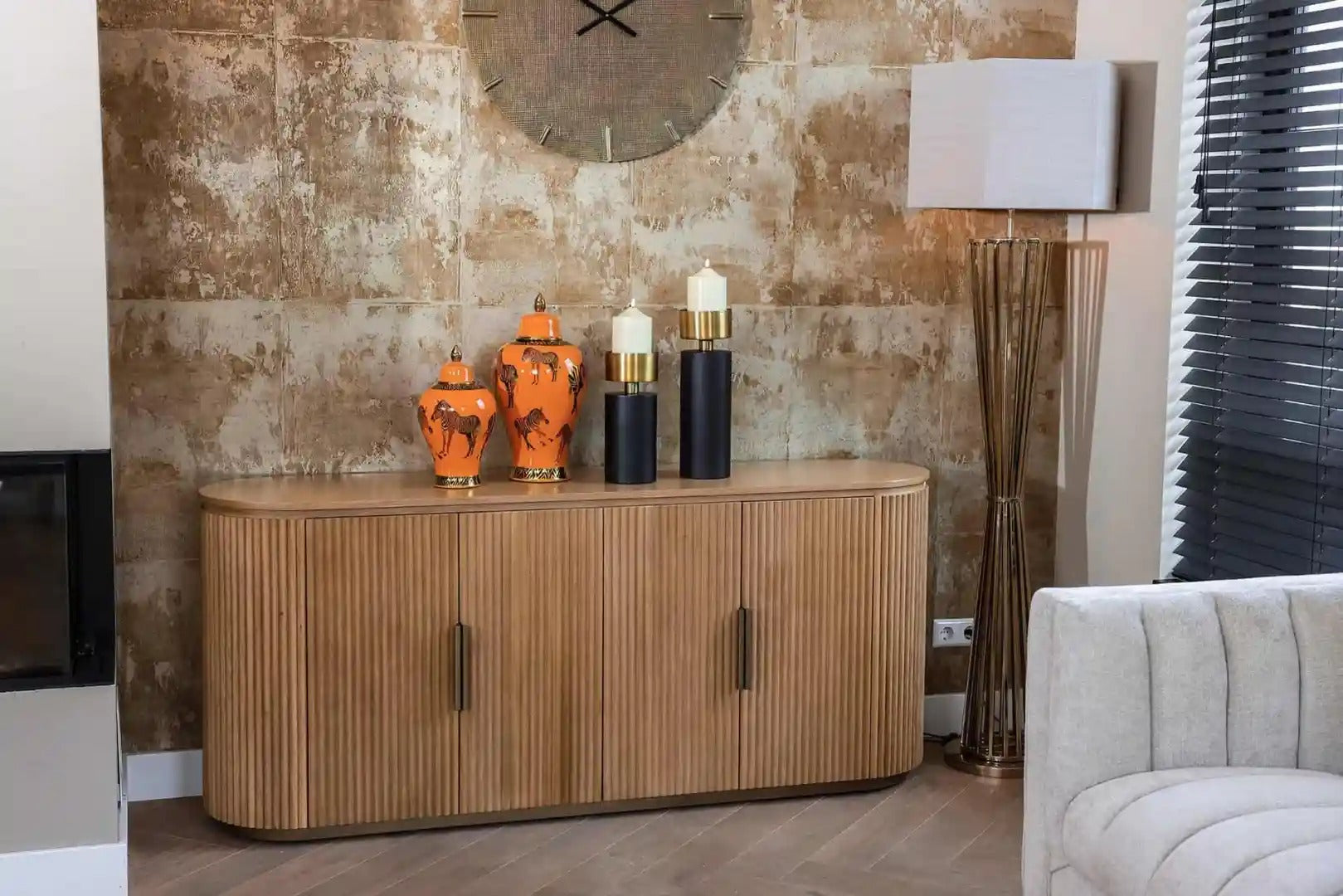 BELFORT oak sideboard