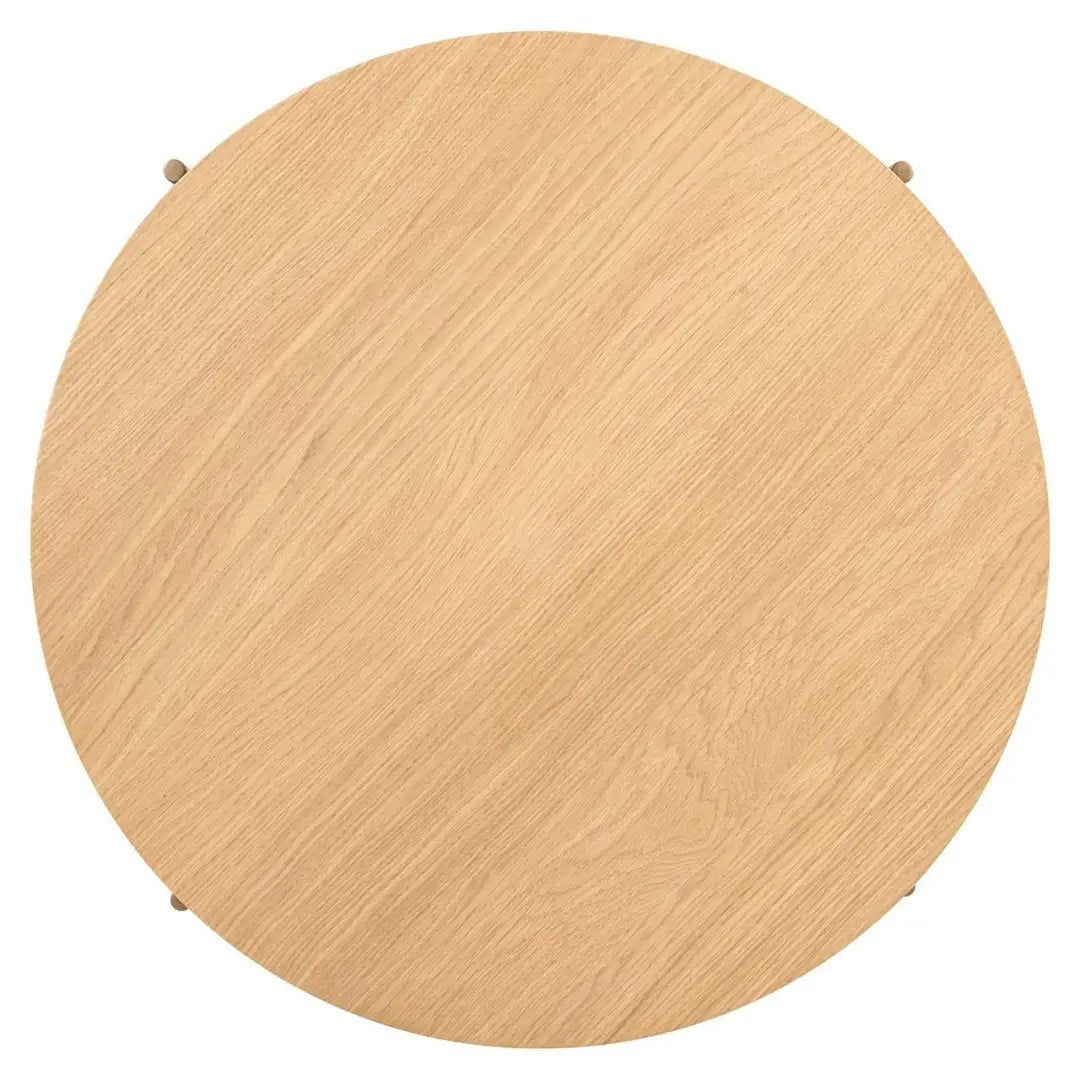 Runder Couchtisch BELFORT Eichenfurnier