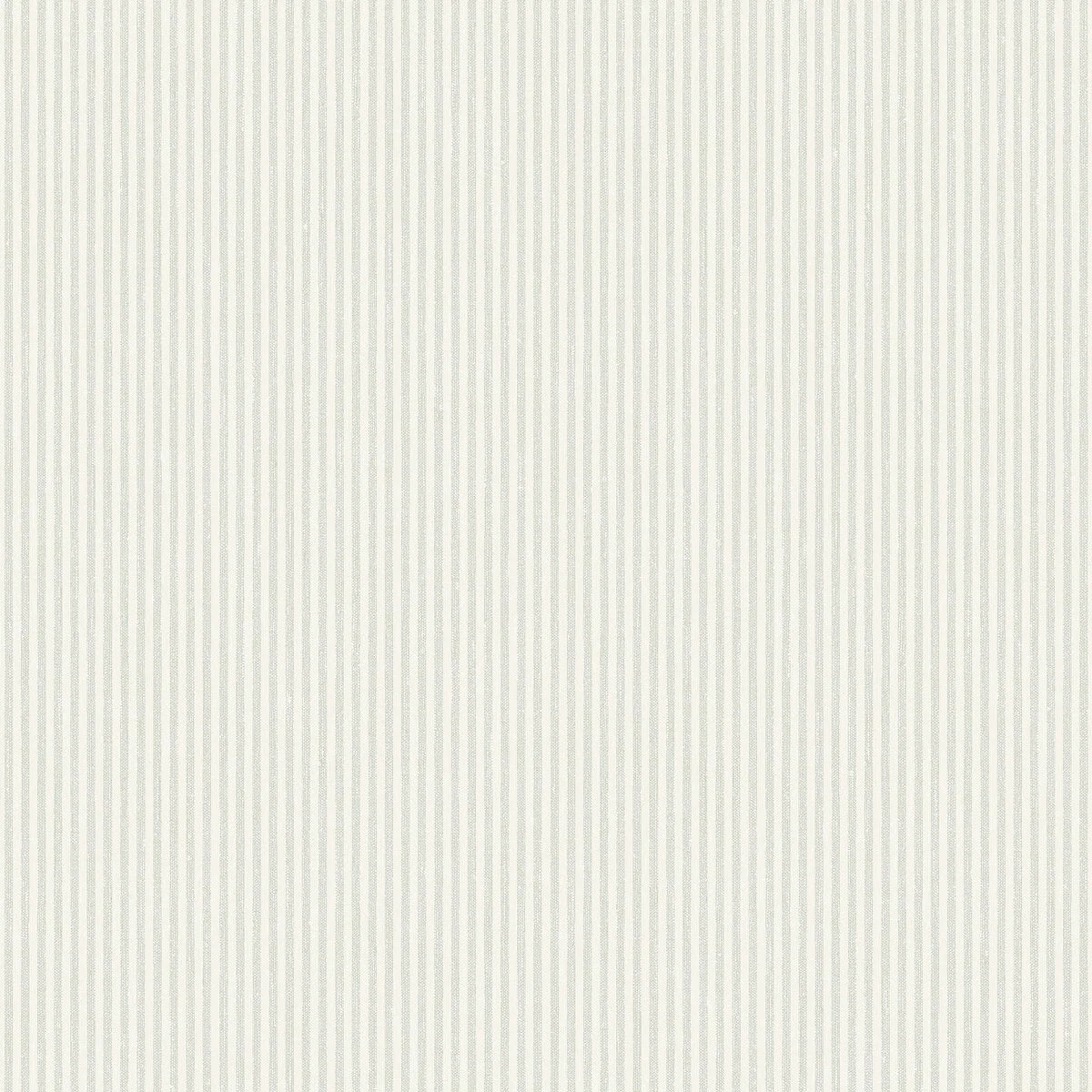 Structural wallpaper imitating striped linen POLKA STRIPE green with beige