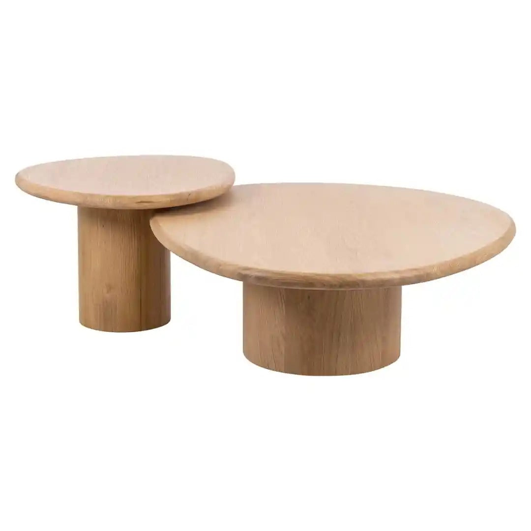 Set aus Couchtischen OAKLEY Eichenfurnier