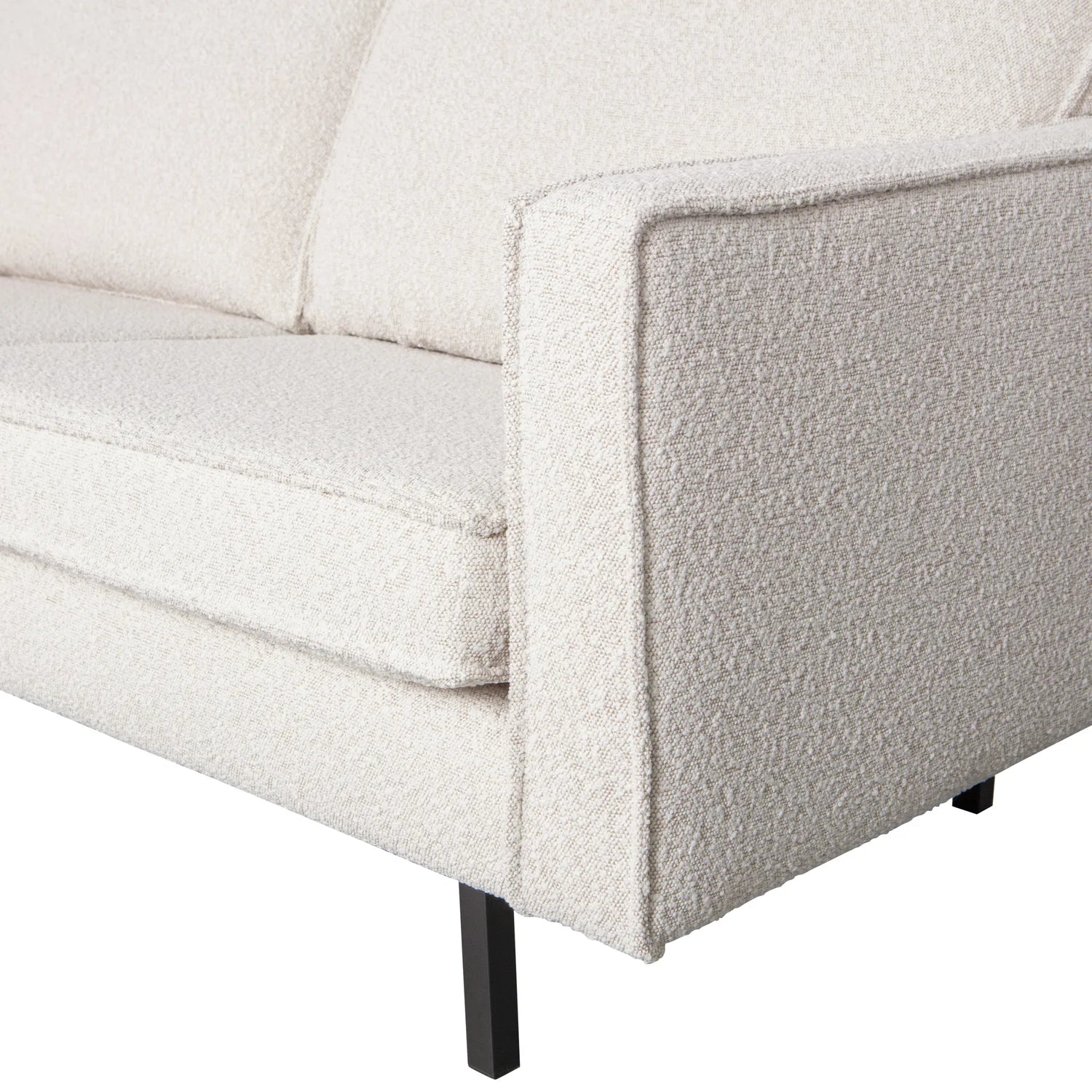 3-seater Sofa Rodeo cream bouclé