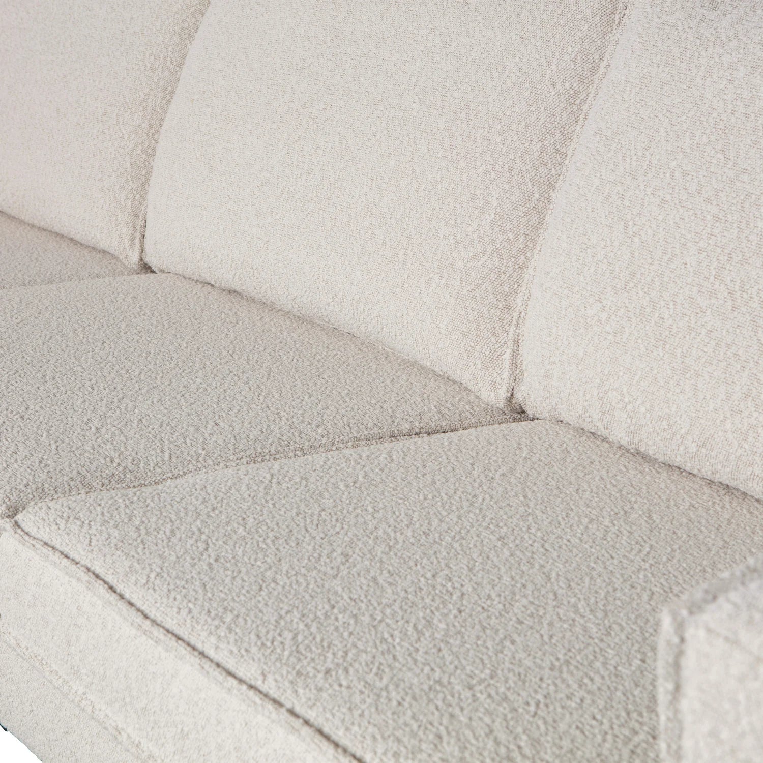 3-seater Sofa Rodeo cream bouclé