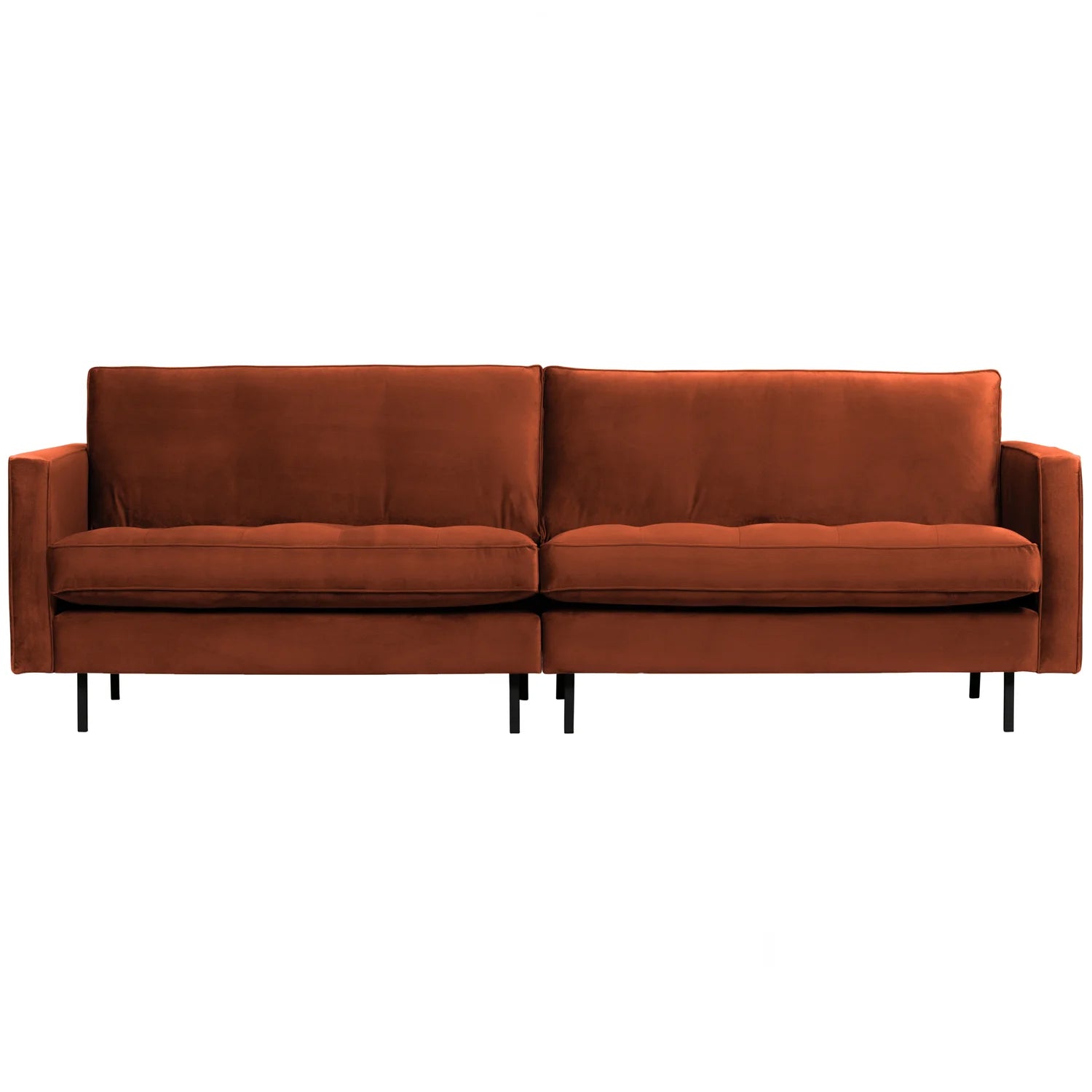 Rodeo Classic rode 3rd velvet sofa