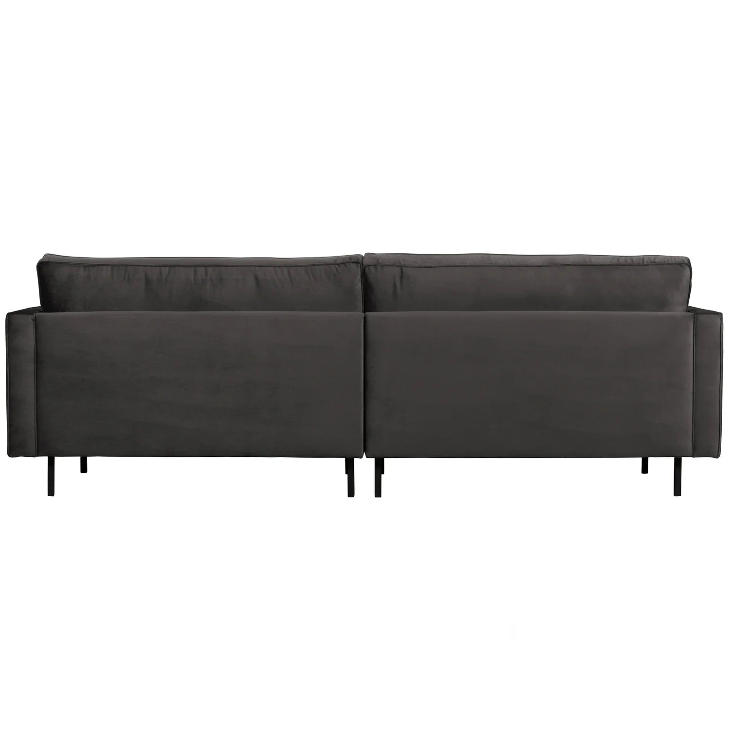 Anthracite Rodeo Classic 3rd velvet sofa
