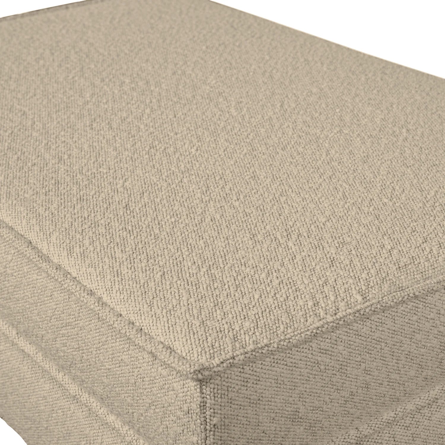 Rodeo Beige Bouclé Footstütze