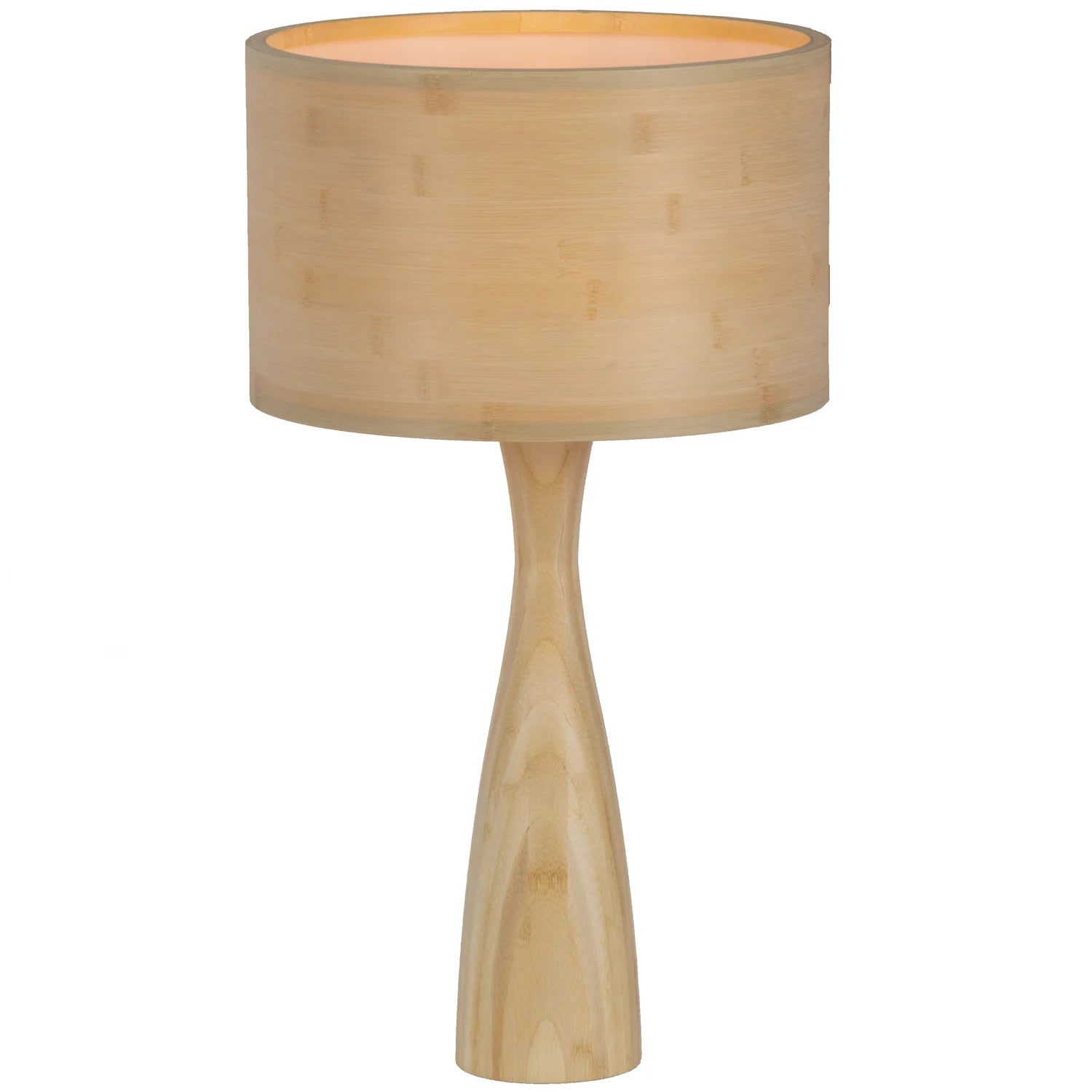 Lunar bamboo table lamp