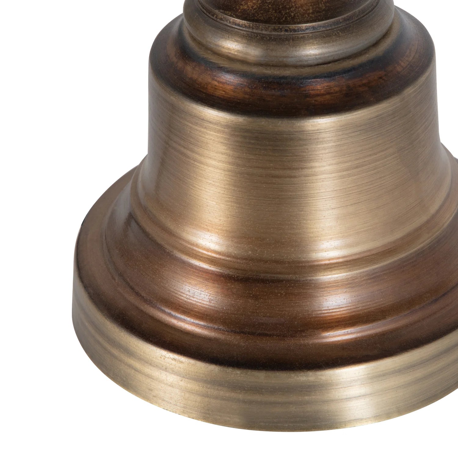 Lampensockel OHM antikes Messing