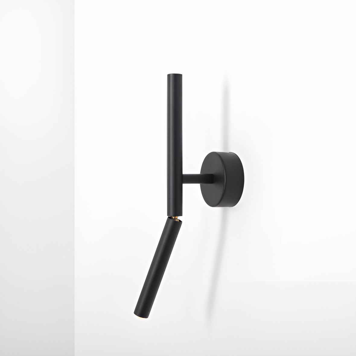 Adjustable wall lamp STICK black