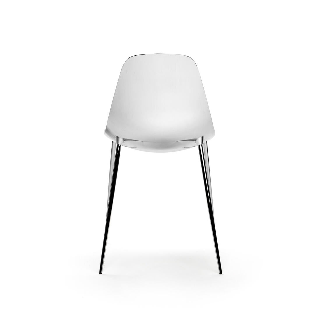 Stuhl MAMMAMIA poliertes Aluminium