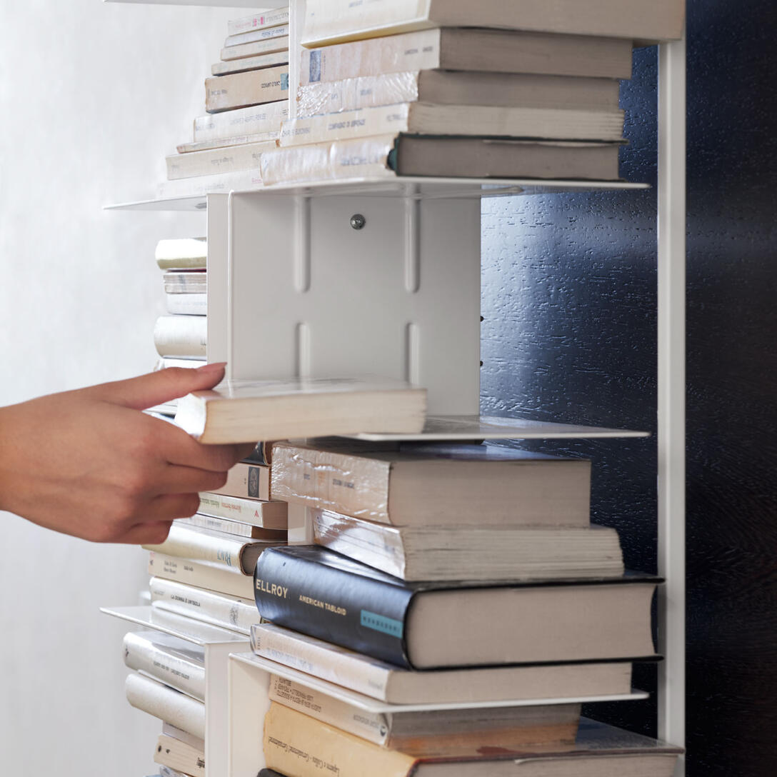 Double Shelf PTOLOMEO X2 White
