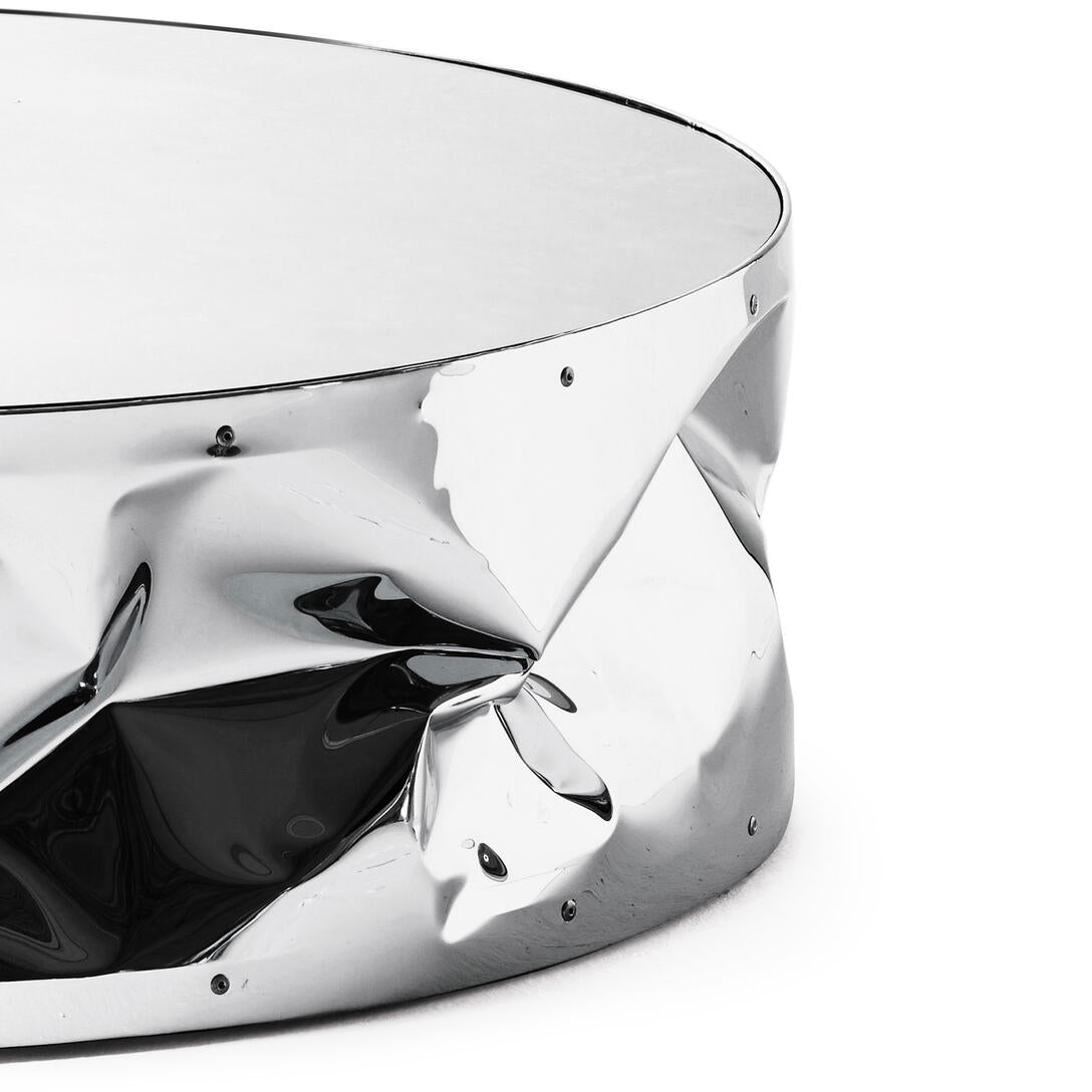 Kaffeetisch TAB.ULONE silber