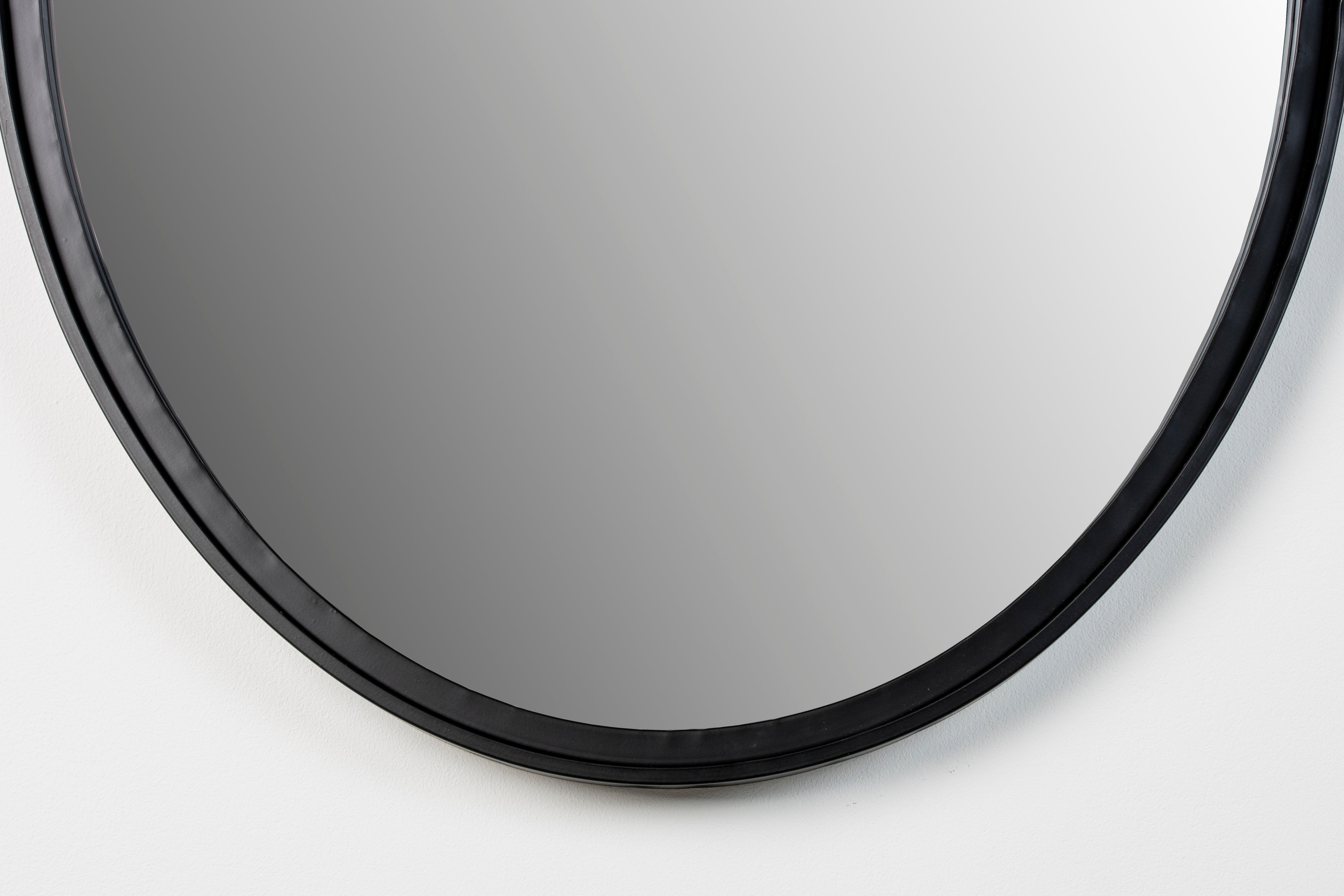 Lustro MATZ OVAL schwarz