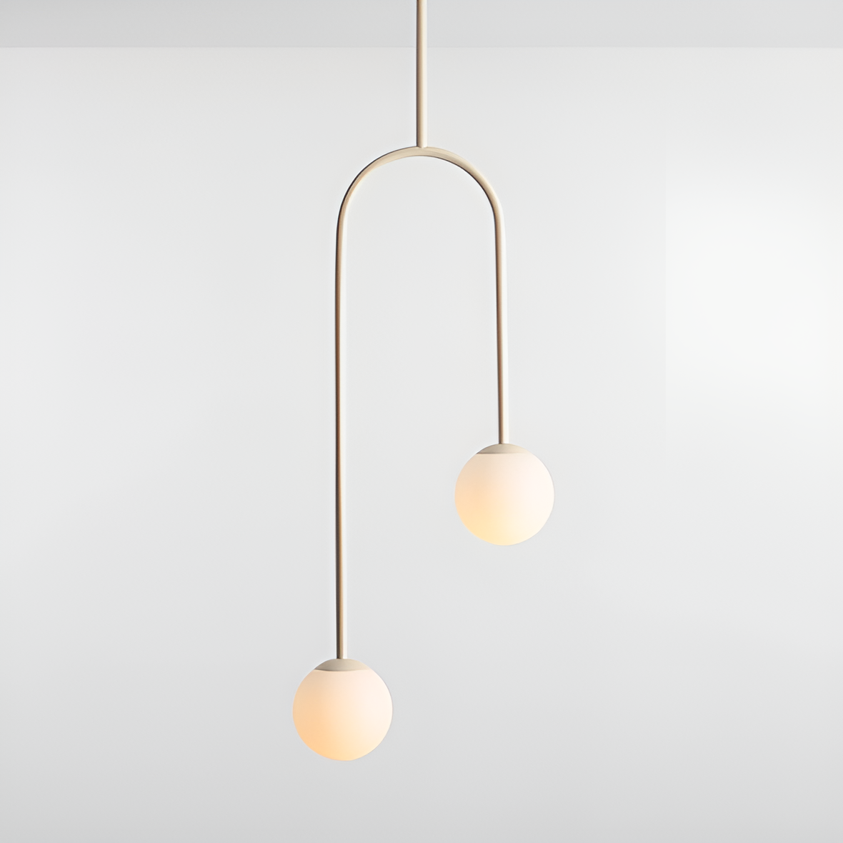 Deckenleuchte NAVE DUO cremefarben