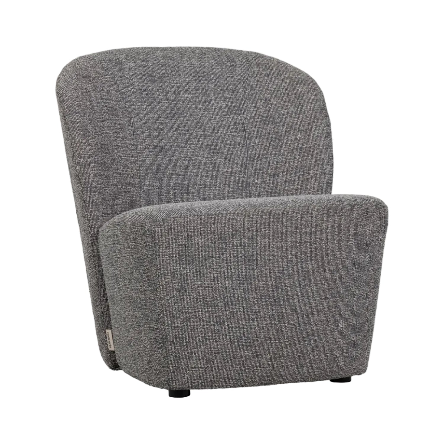 LOFTY Armchair Gray Mélange