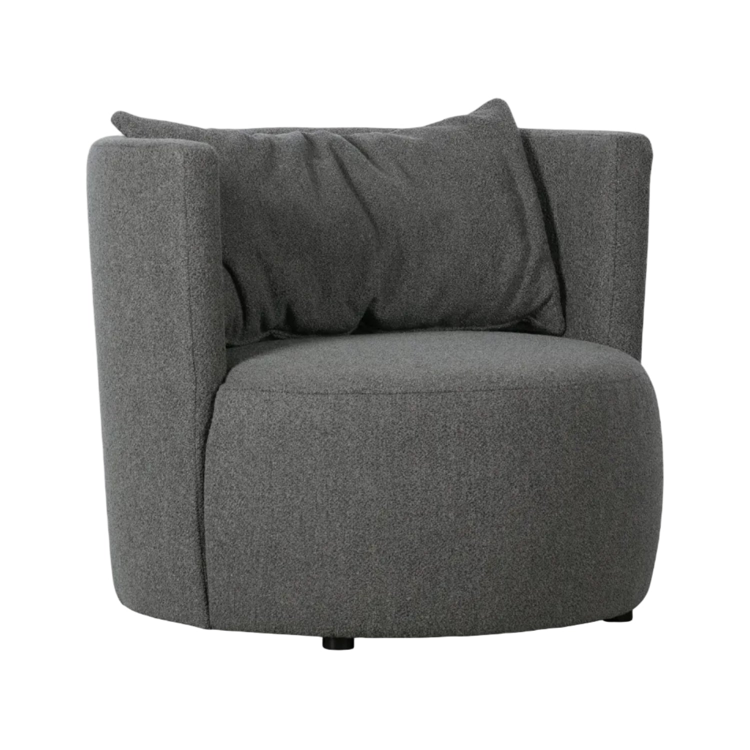 EXPLORE Armchair Dark Gray Boucle