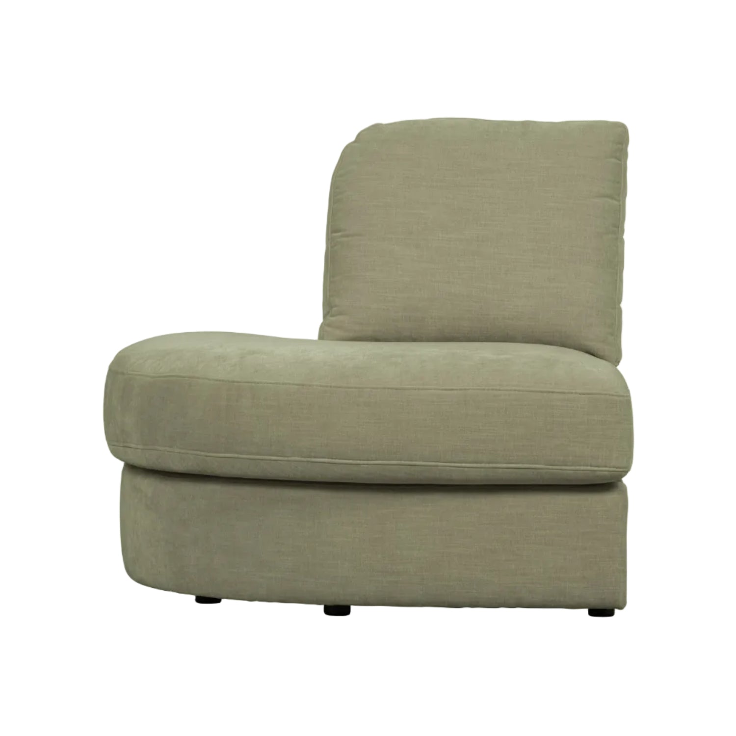 Sofa FAMILY - open left-side element green
