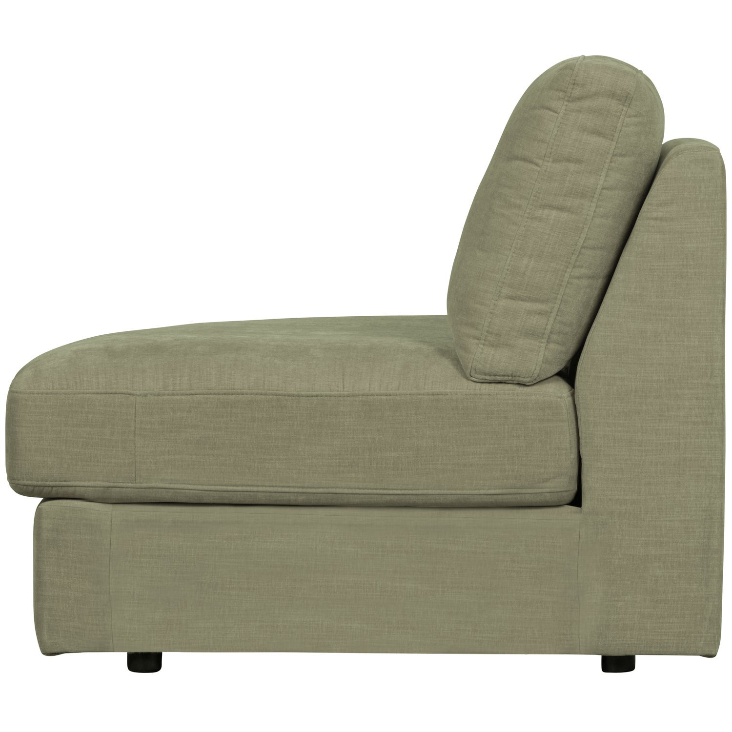 Sofa FAMILY - open left-side element green