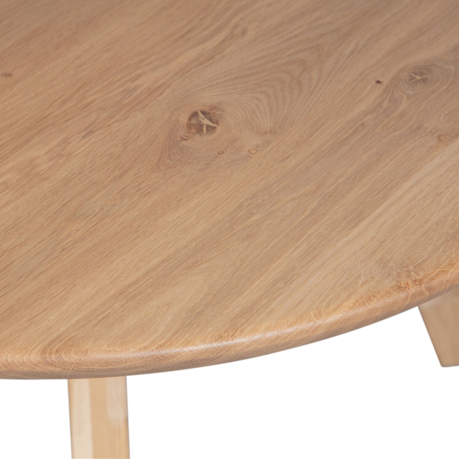 Oval table tablo oak wood