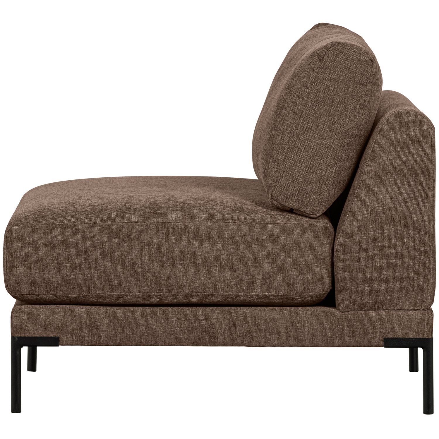 Chair / module COUPLE chocolate