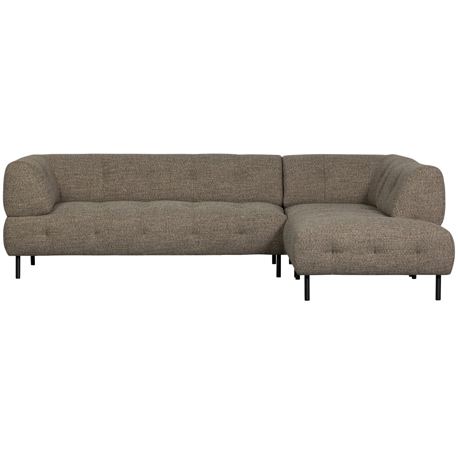 Right -sided corner Lloyd dark brown melange