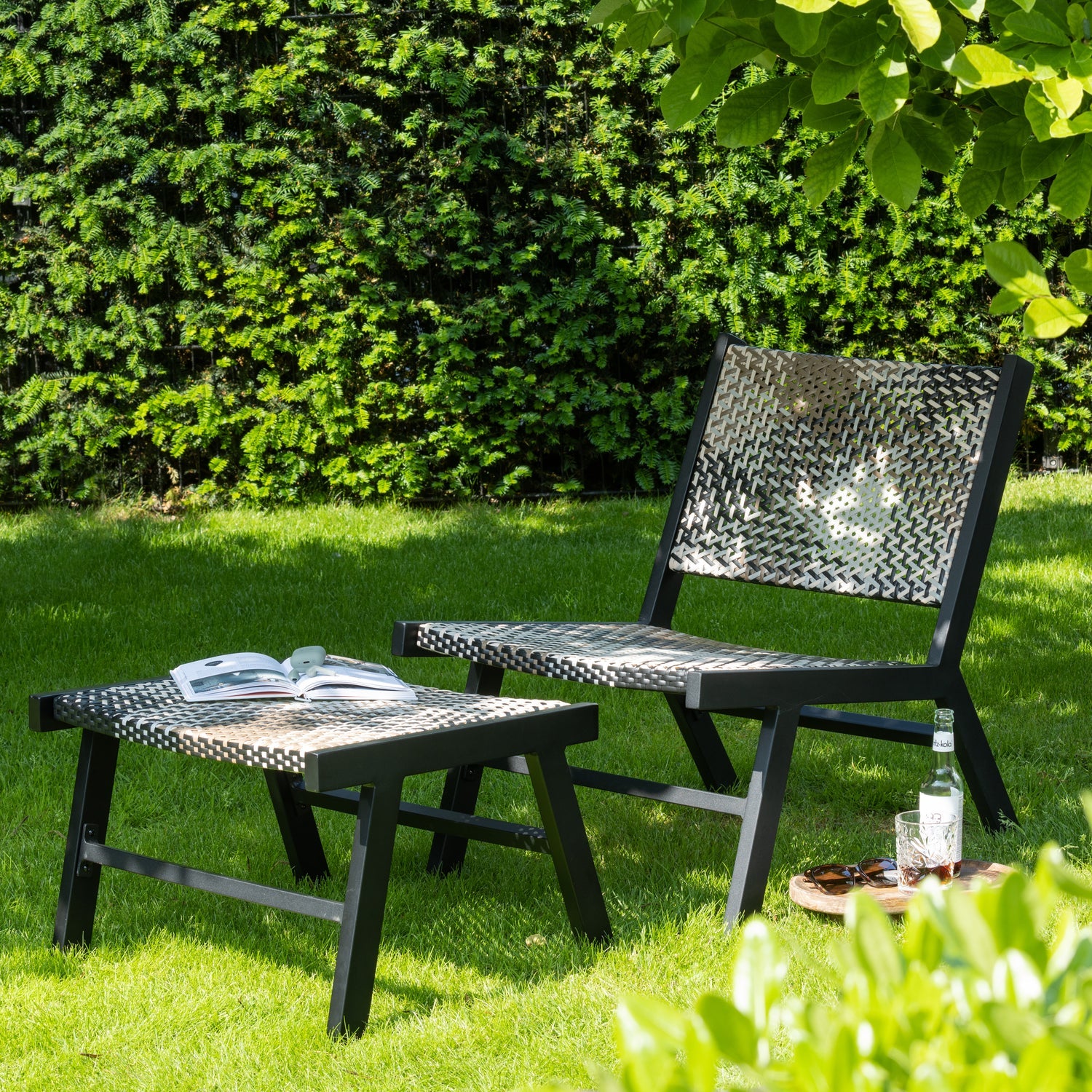 Gartenfußstütze