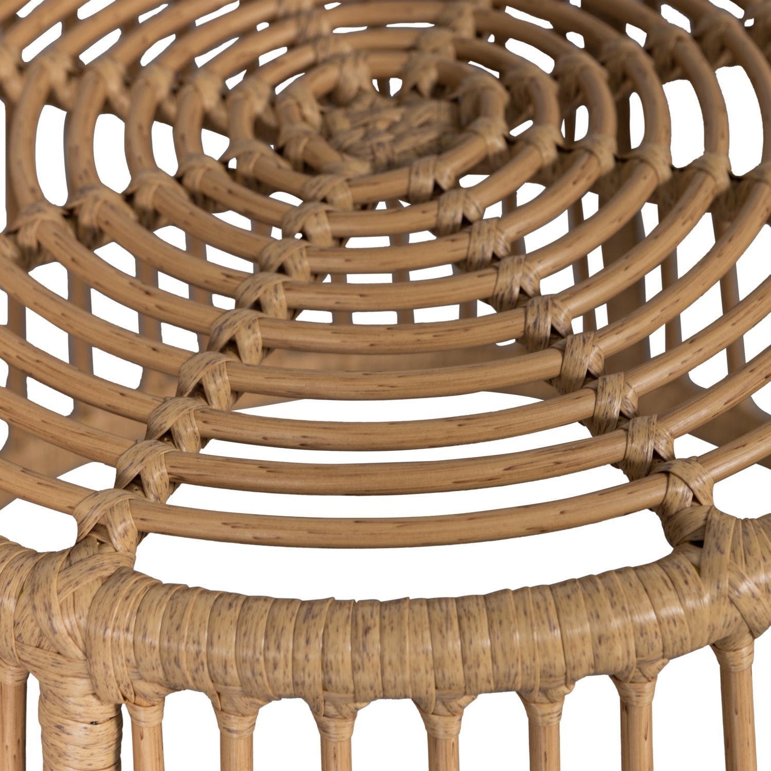 Alatna wicker garden stool