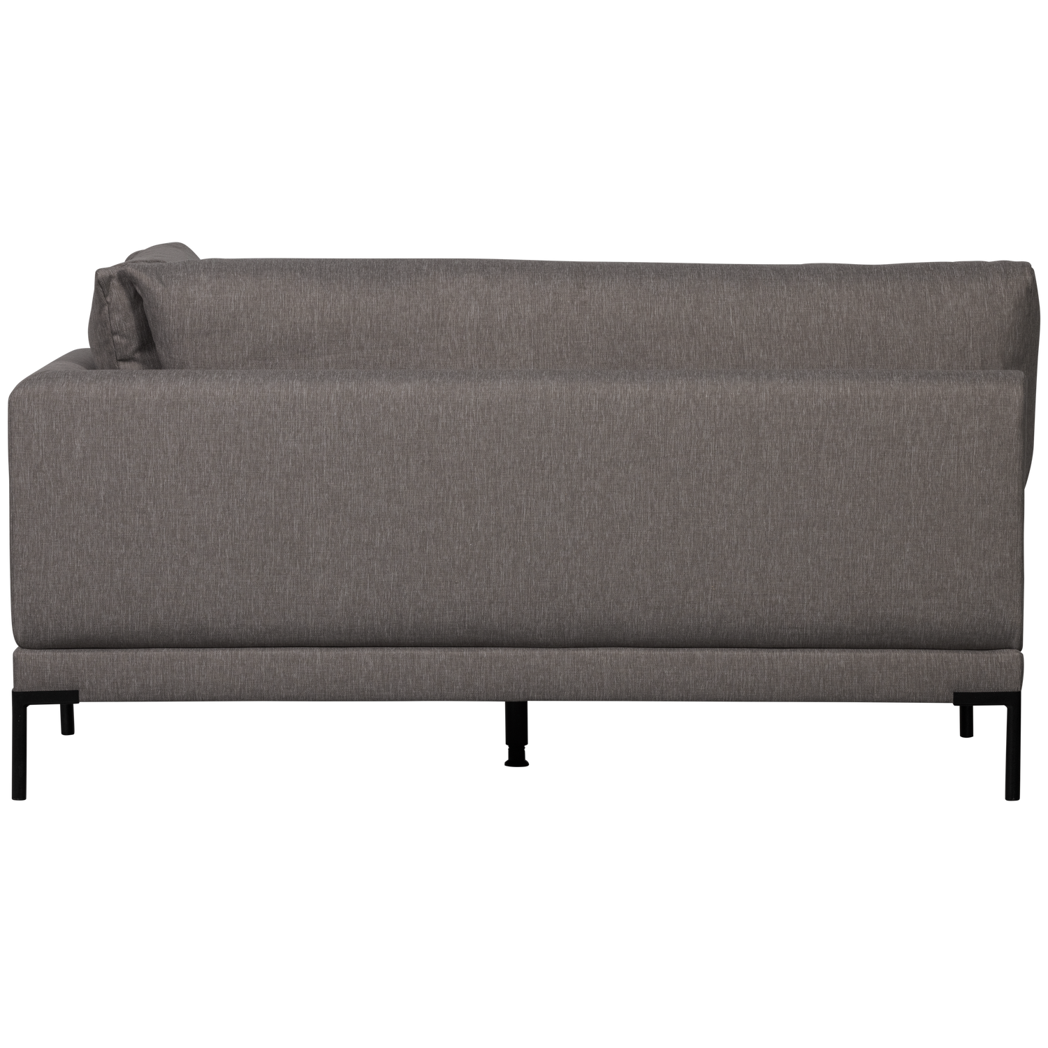 Left-sided chaise longue COUPLE DINING BENCH gray