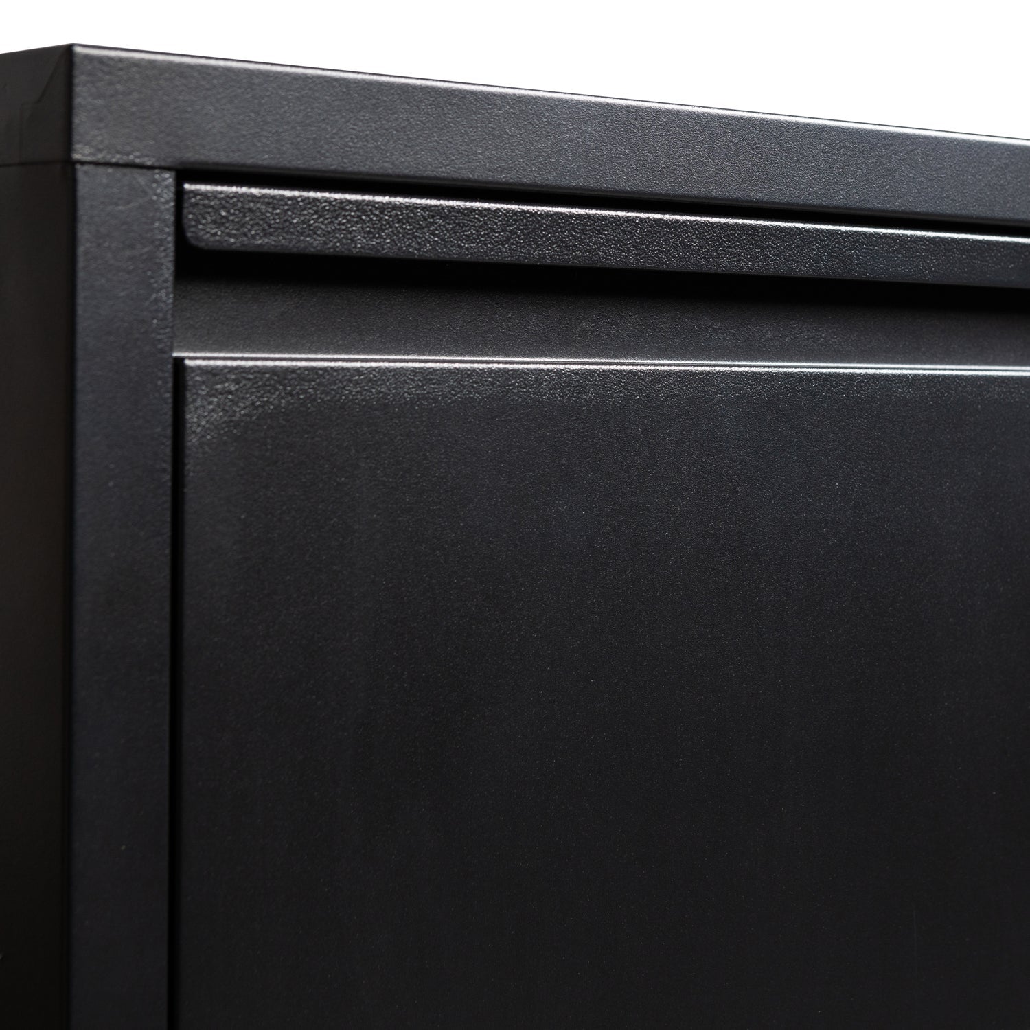 Sabine black shoe cabinet