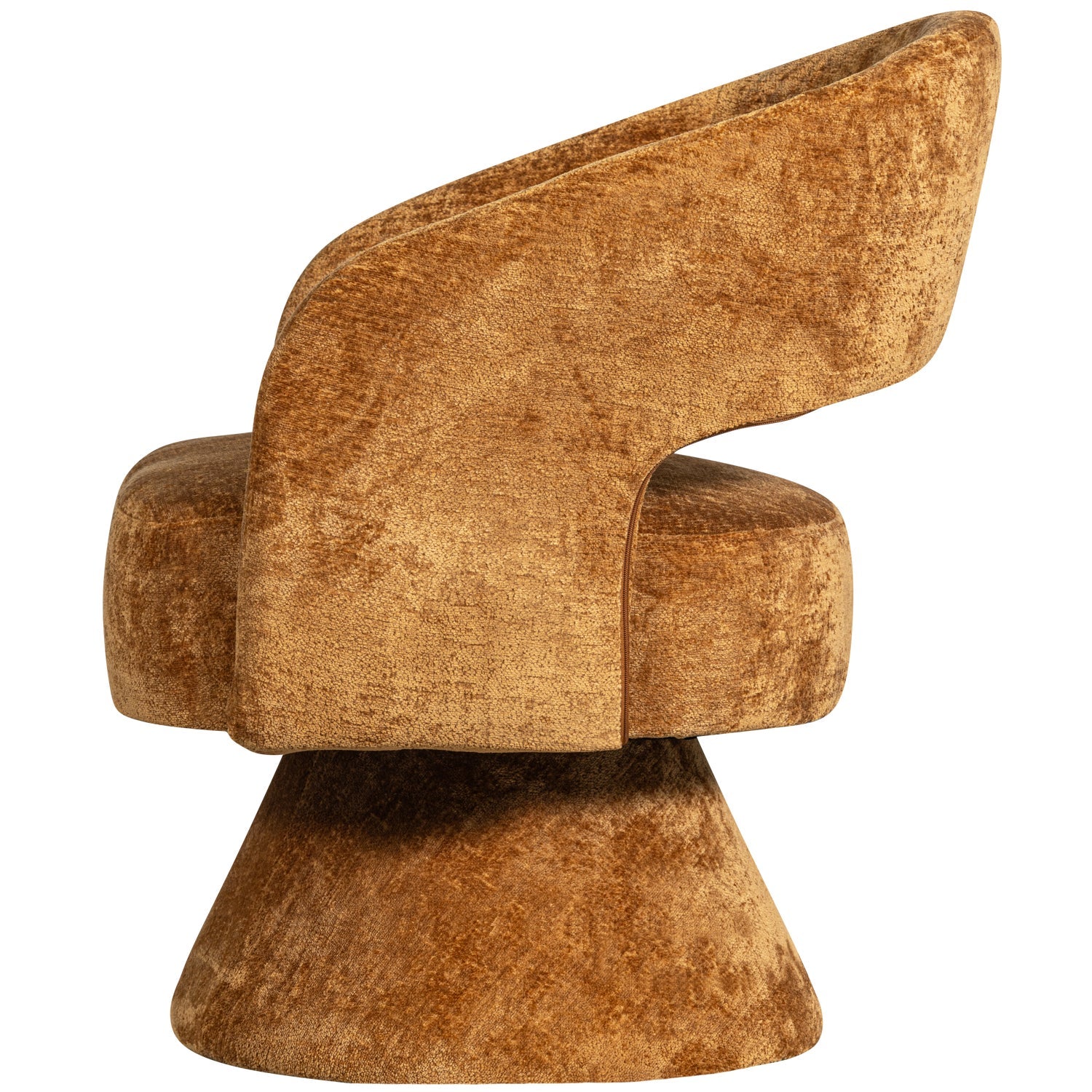 Caramel Ebba rotary armchair