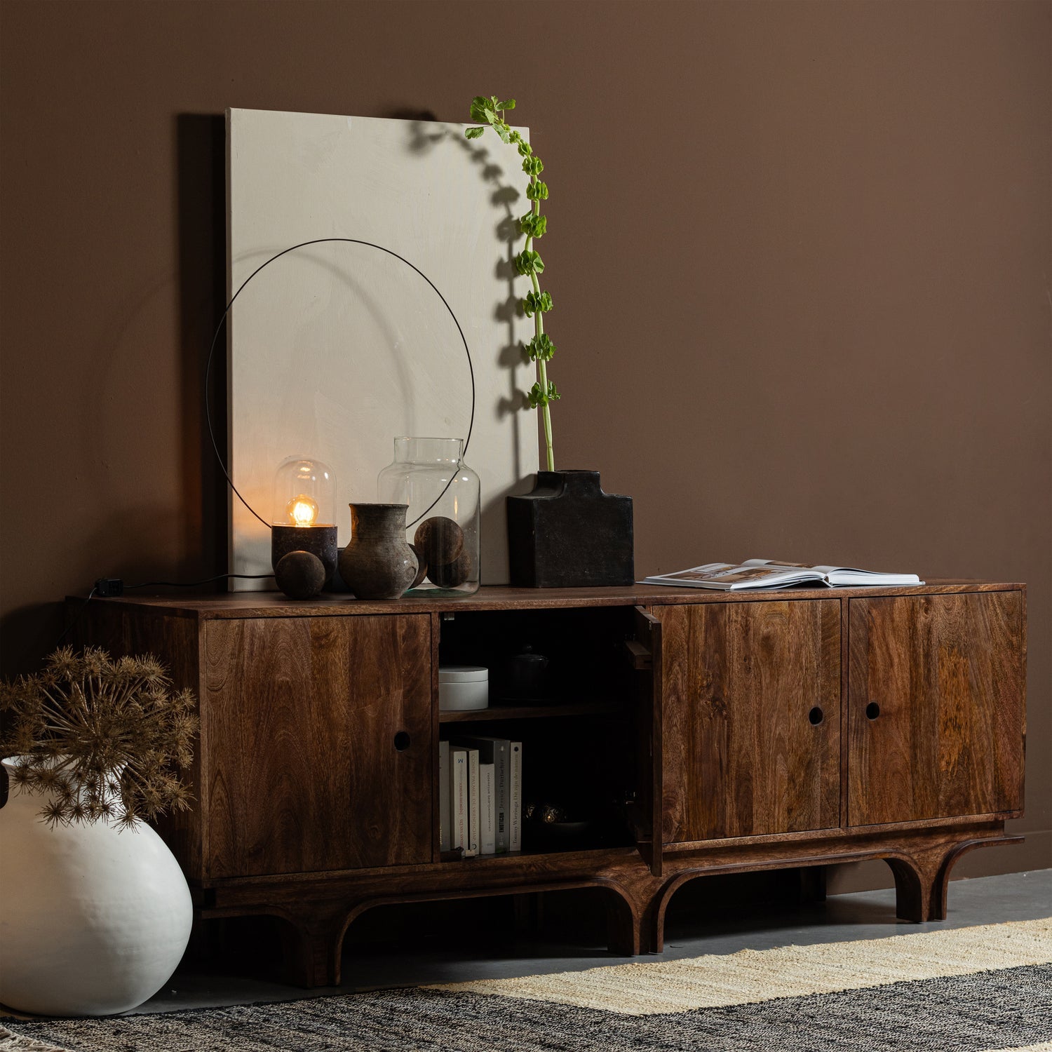 Truhe der Schubladen Staes Wood Mango