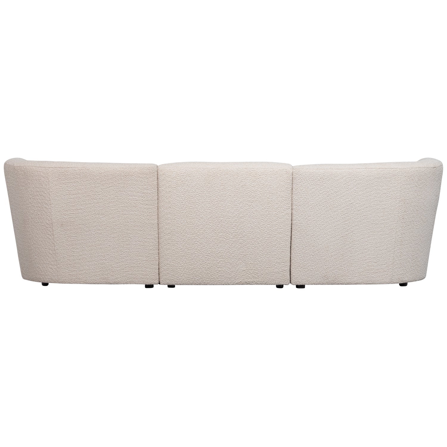 3-Sitzer Coco Cream Sofa Bouclé
