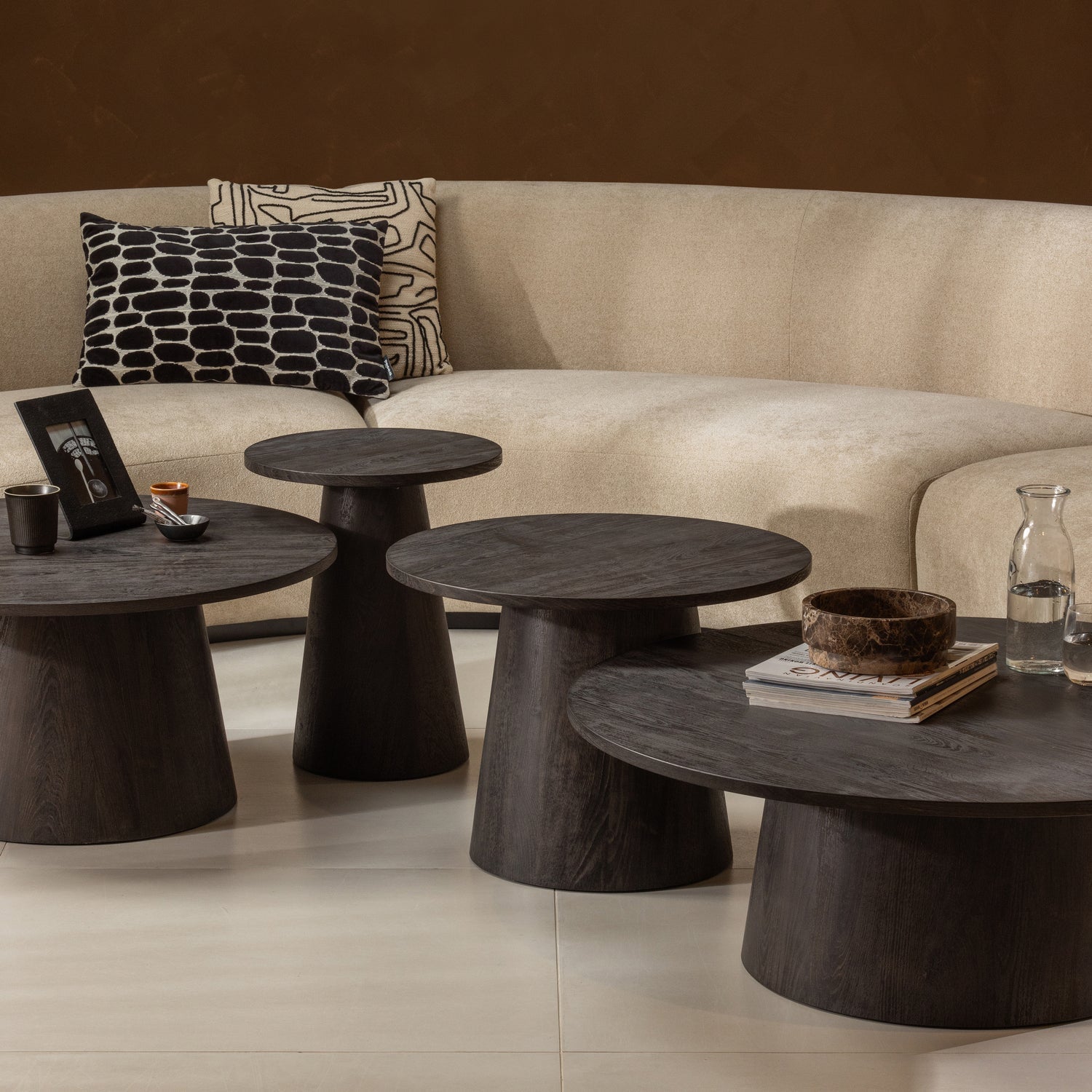 Maan Brown Couchtisch