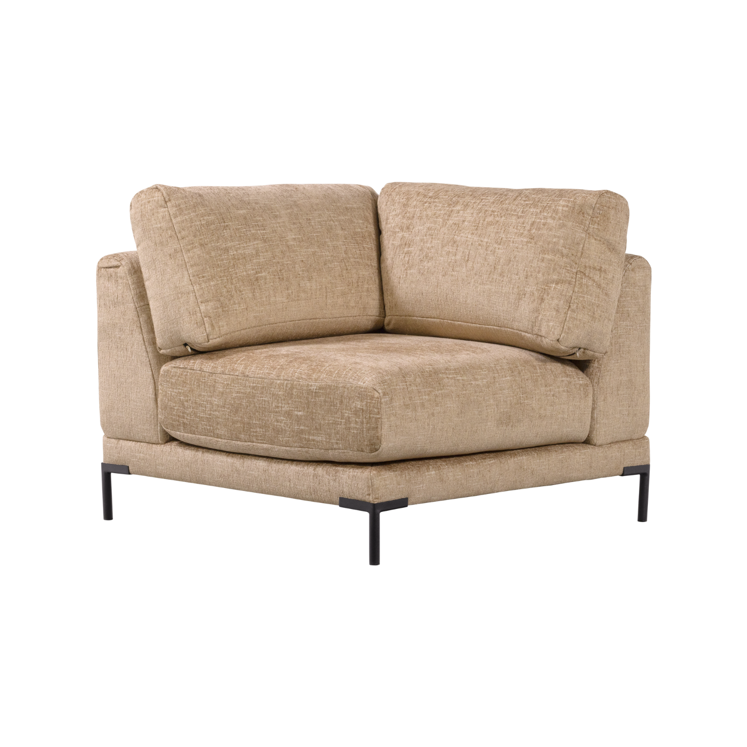 Couple Sofa - Corner Module in Butter Melange