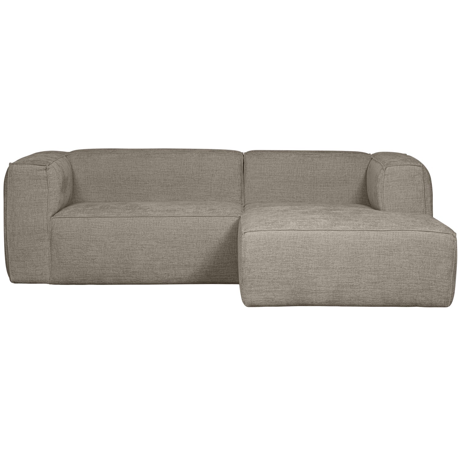 Rechts -Eckbean Beige Melange