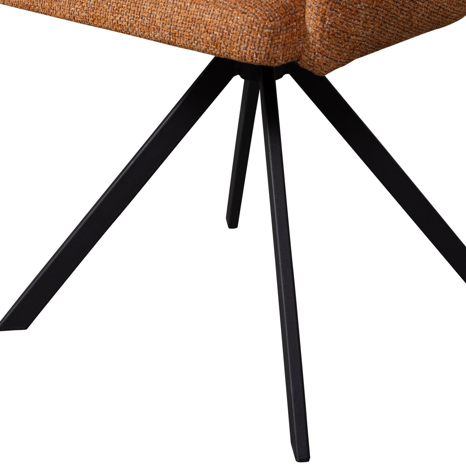 Fenne cinnamon swivel chair