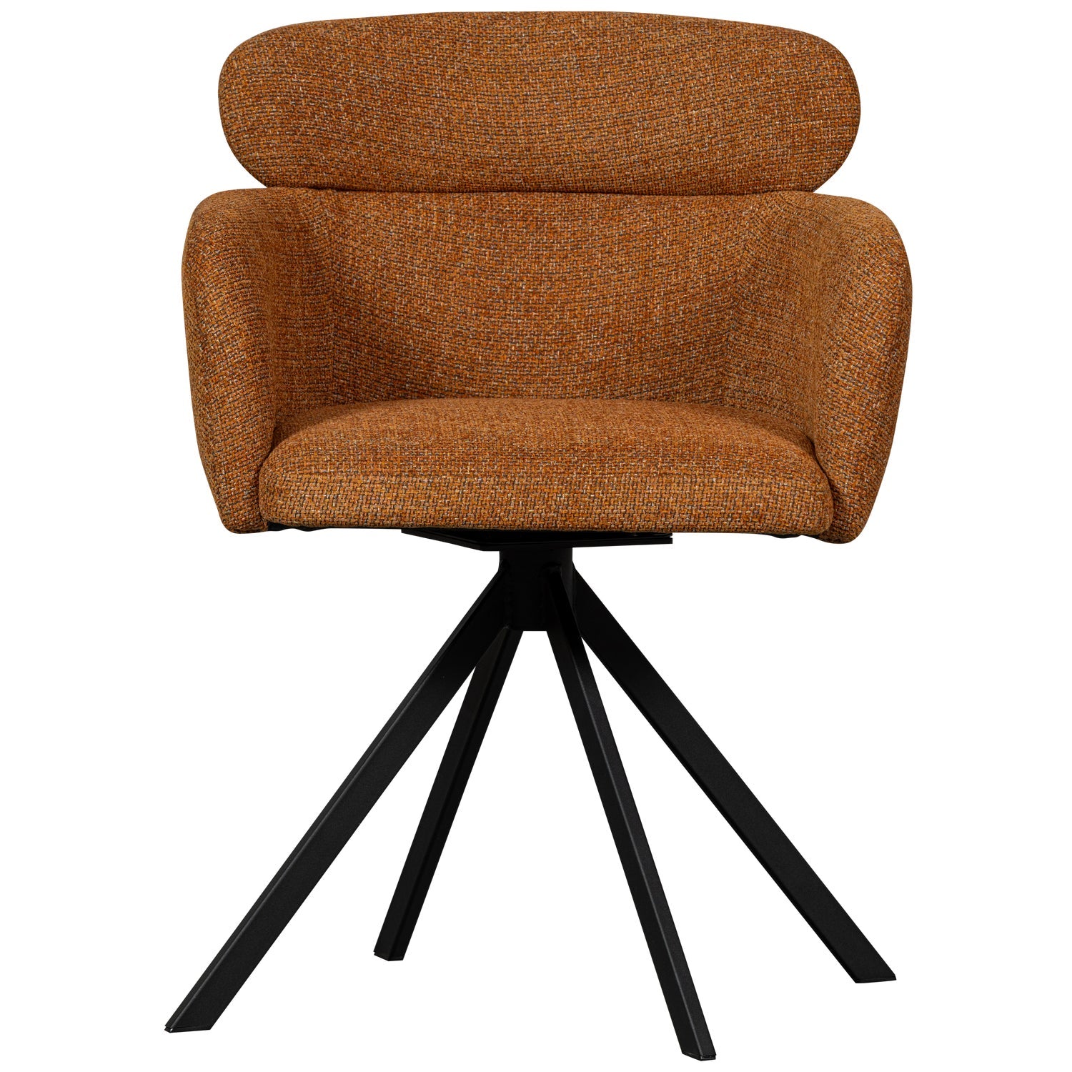 Fenne cinnamon swivel chair