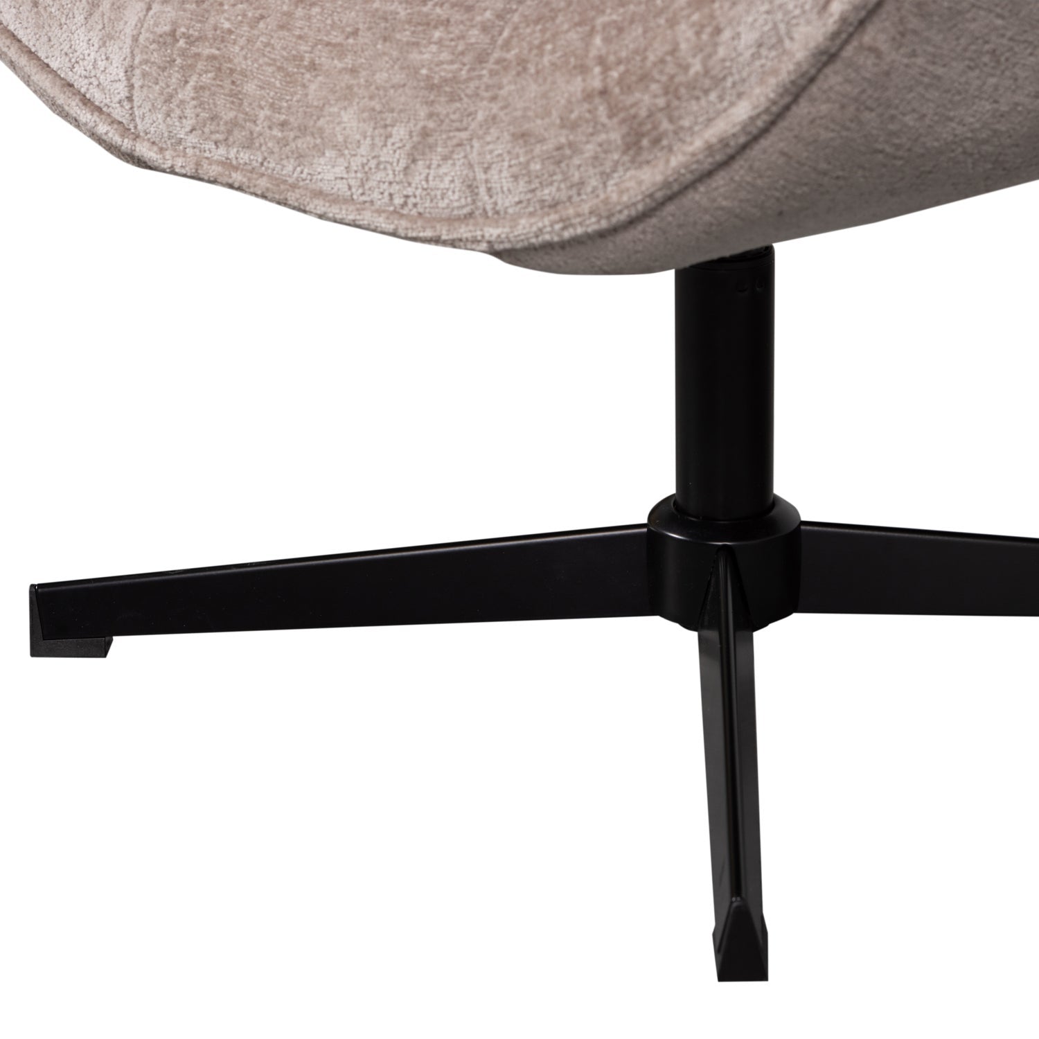 Wibo beige swivel armchair