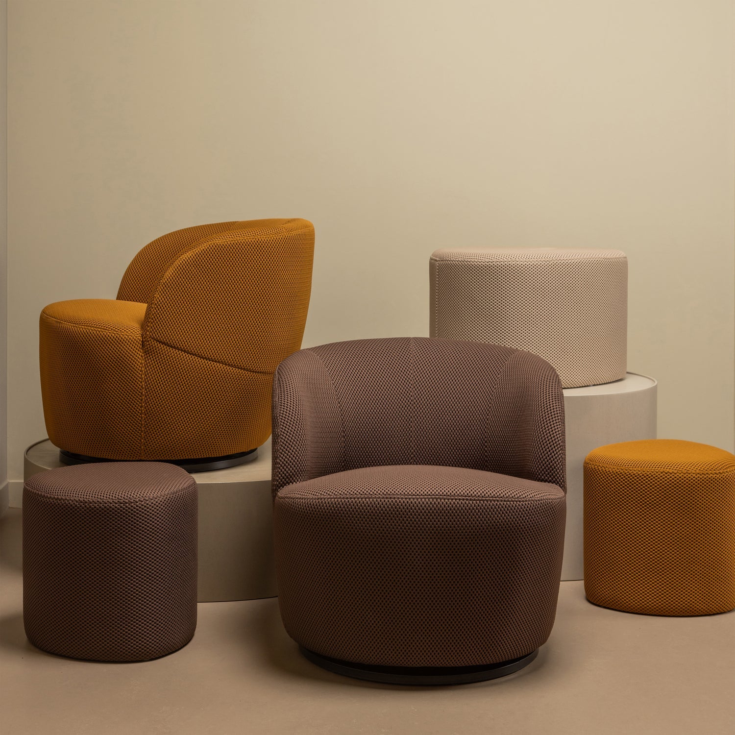Pouf coffee pool