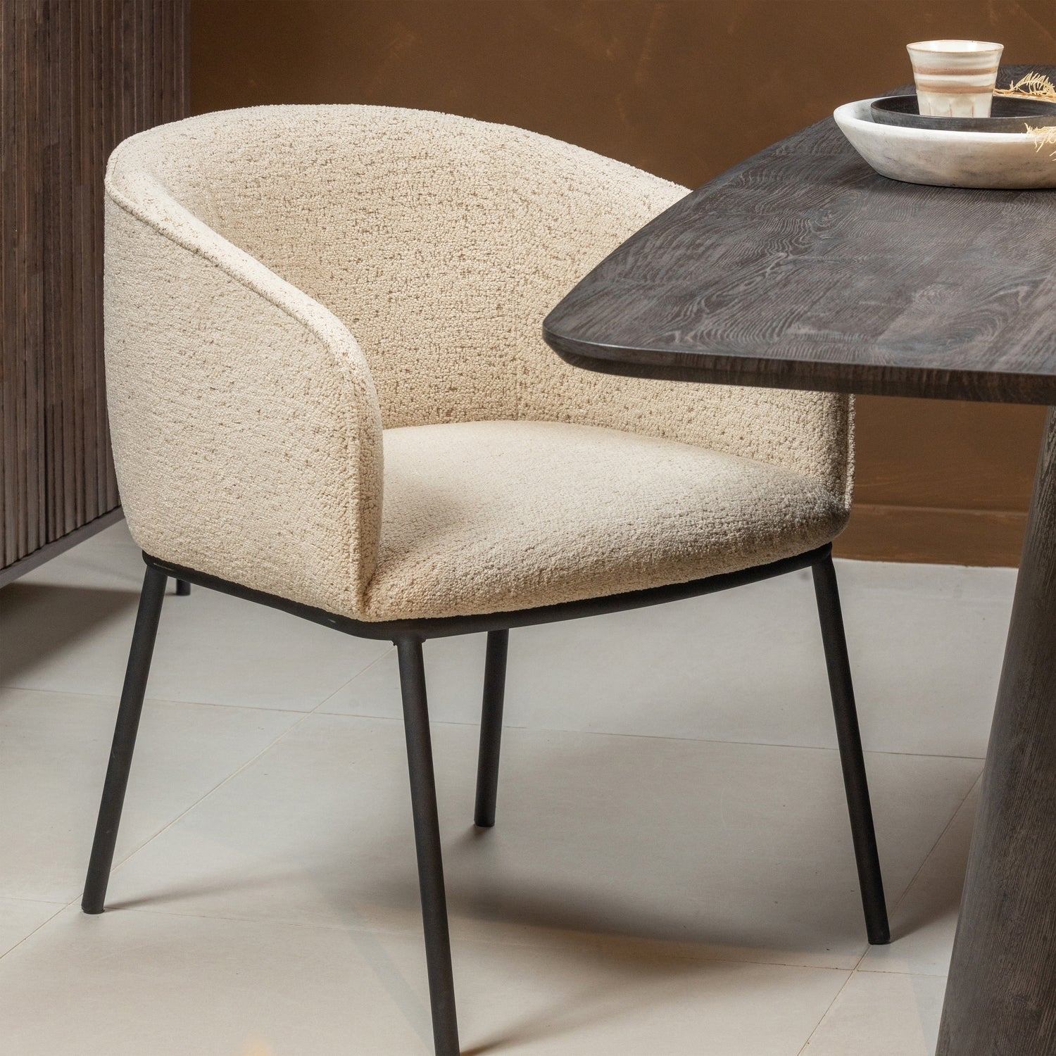 Leon Beige Stuhl