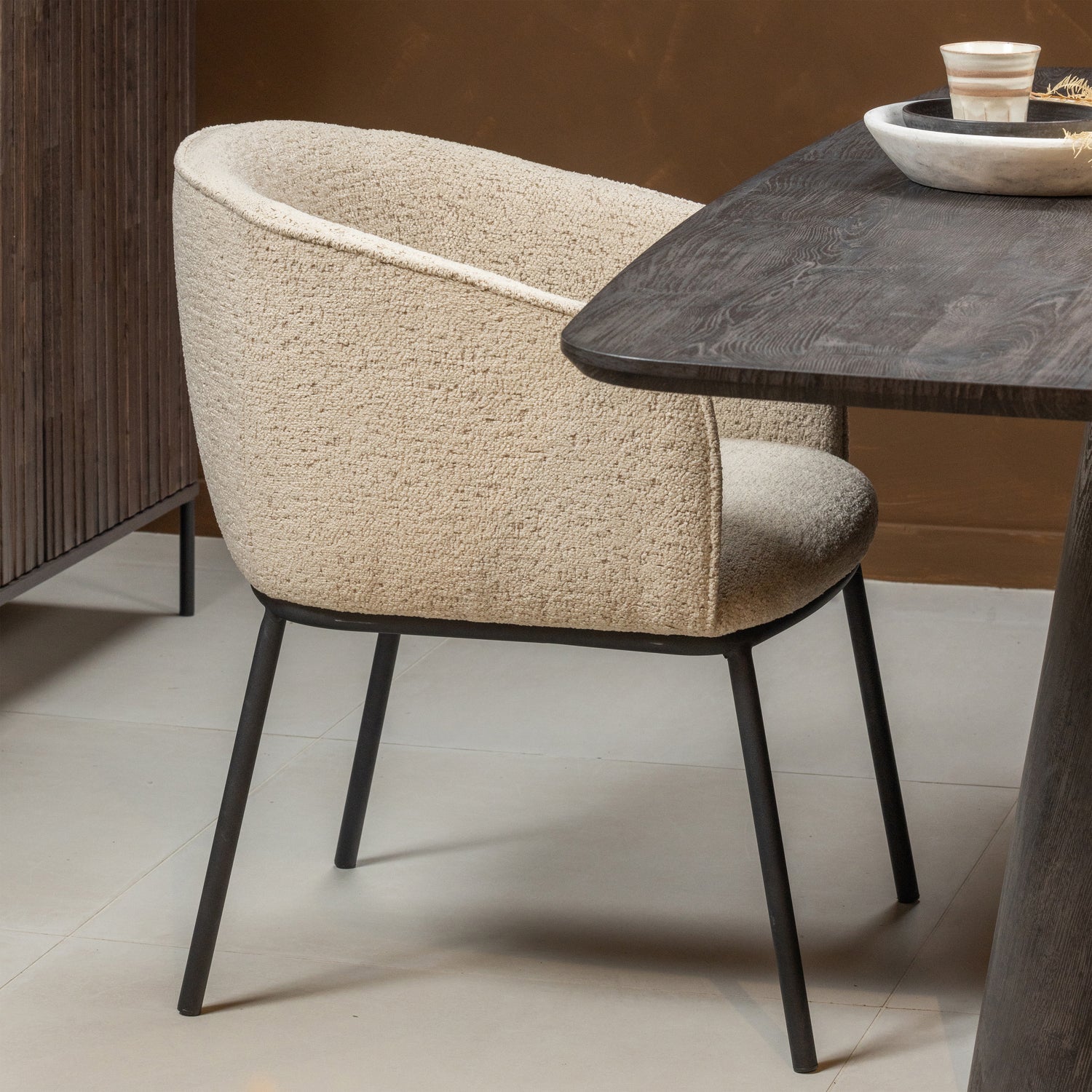 Leon Beige Stuhl