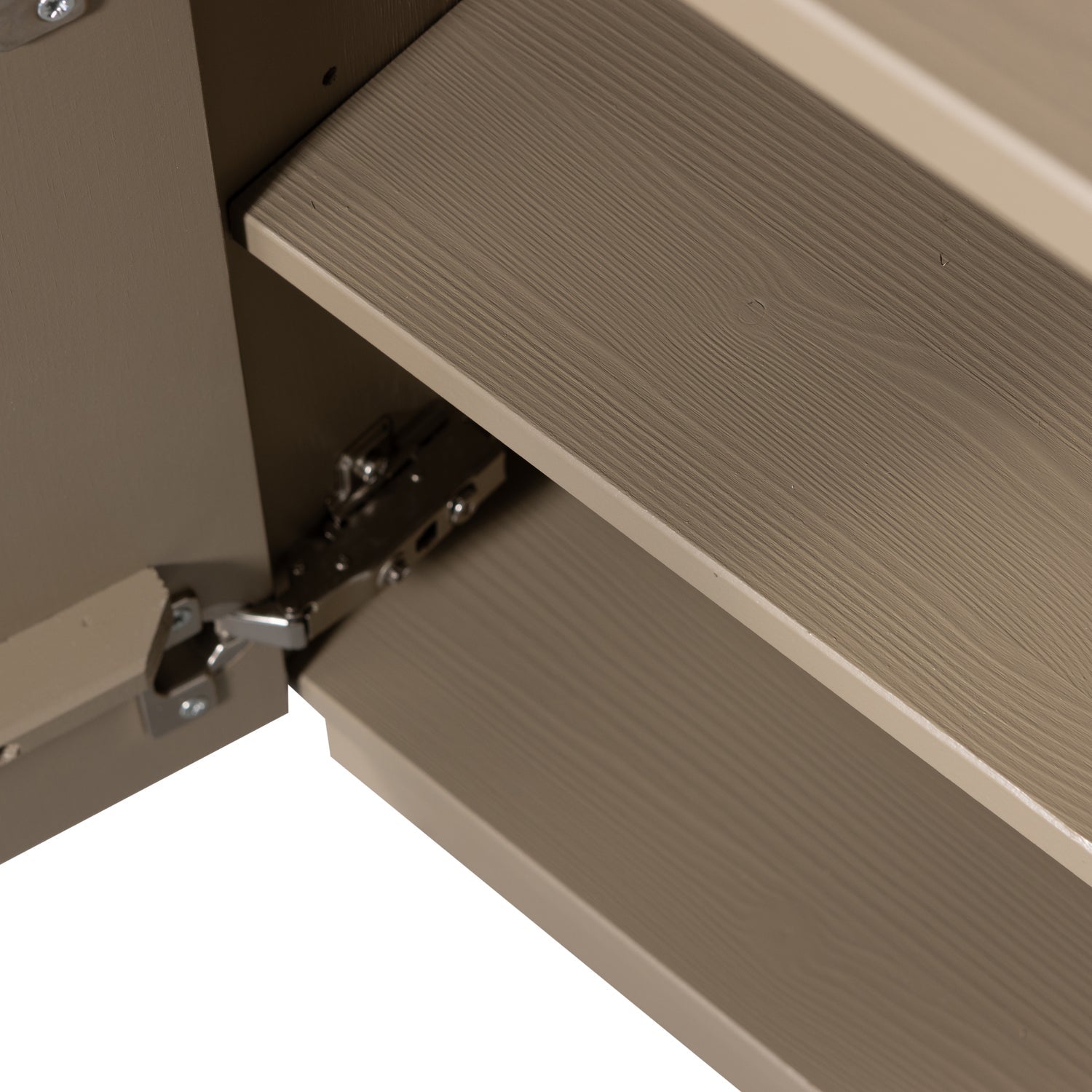 Teo gray bedside table