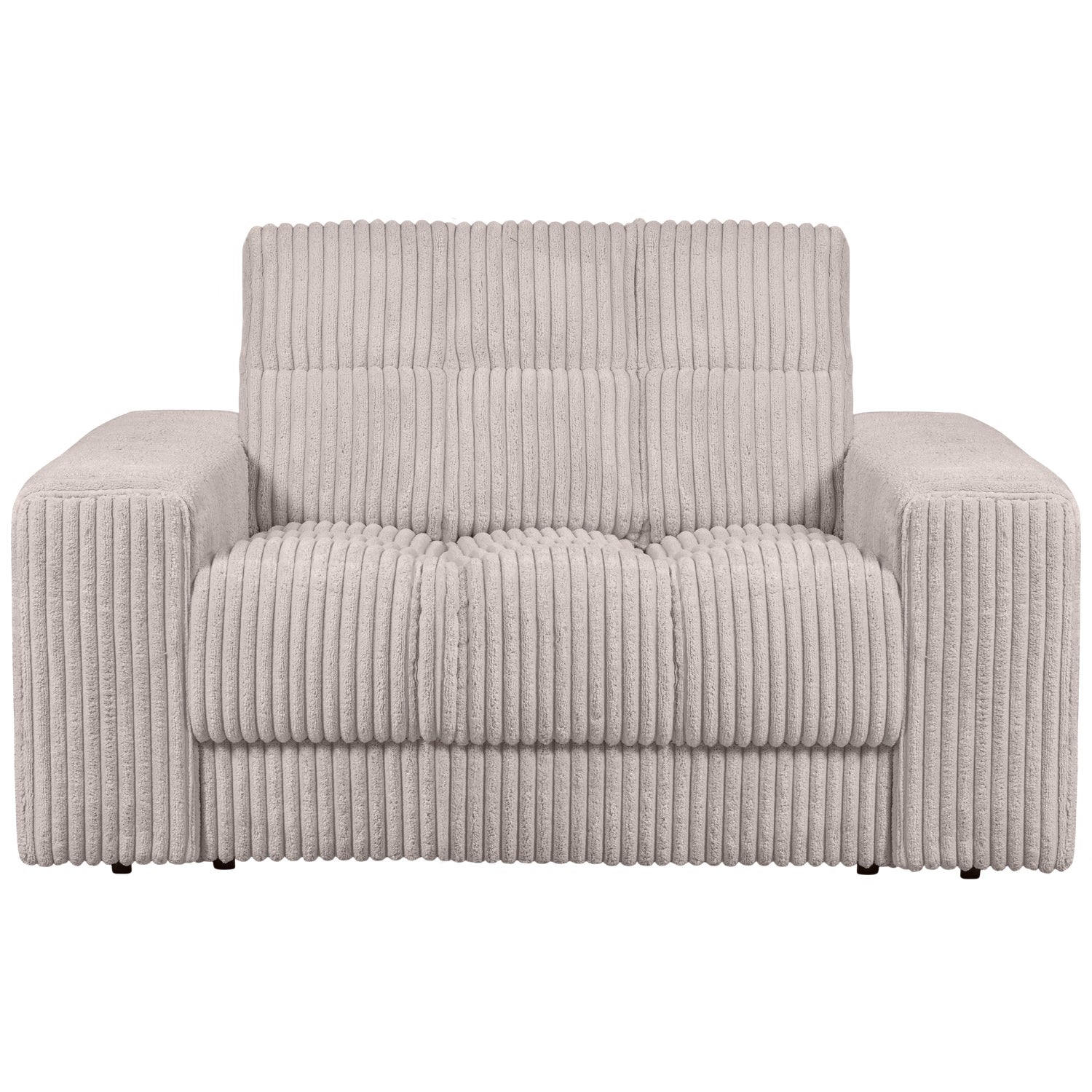 Sofa Loveseat ZWEITES DATE kremfarbenes Cord