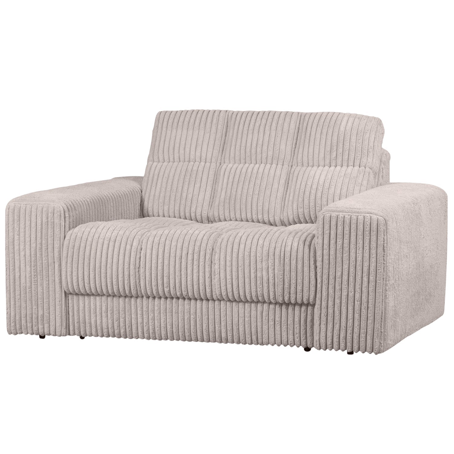 Sofa Loveseat ZWEITES DATE kremfarbenes Cord