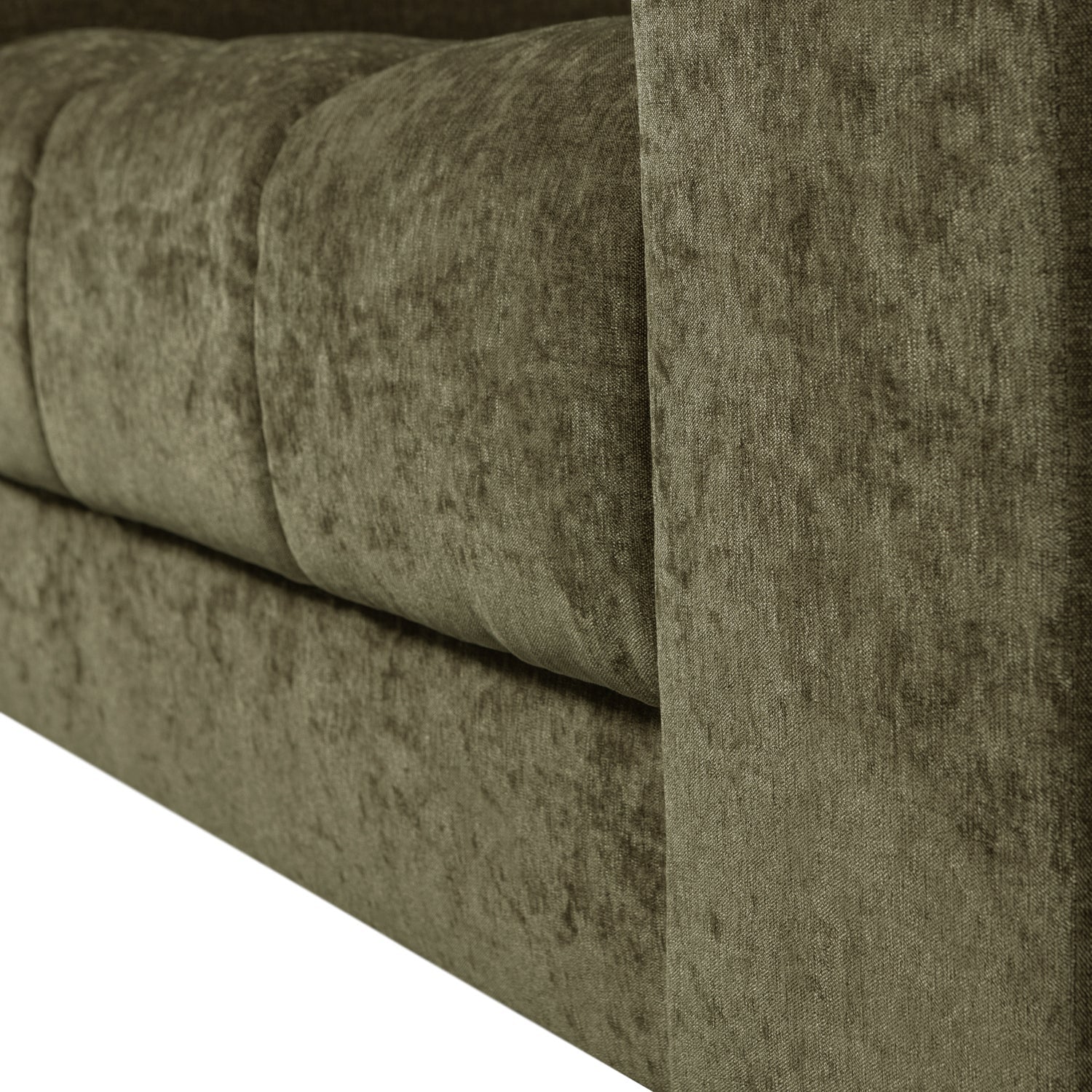 Zweites Date Green 3-Person-Sofa